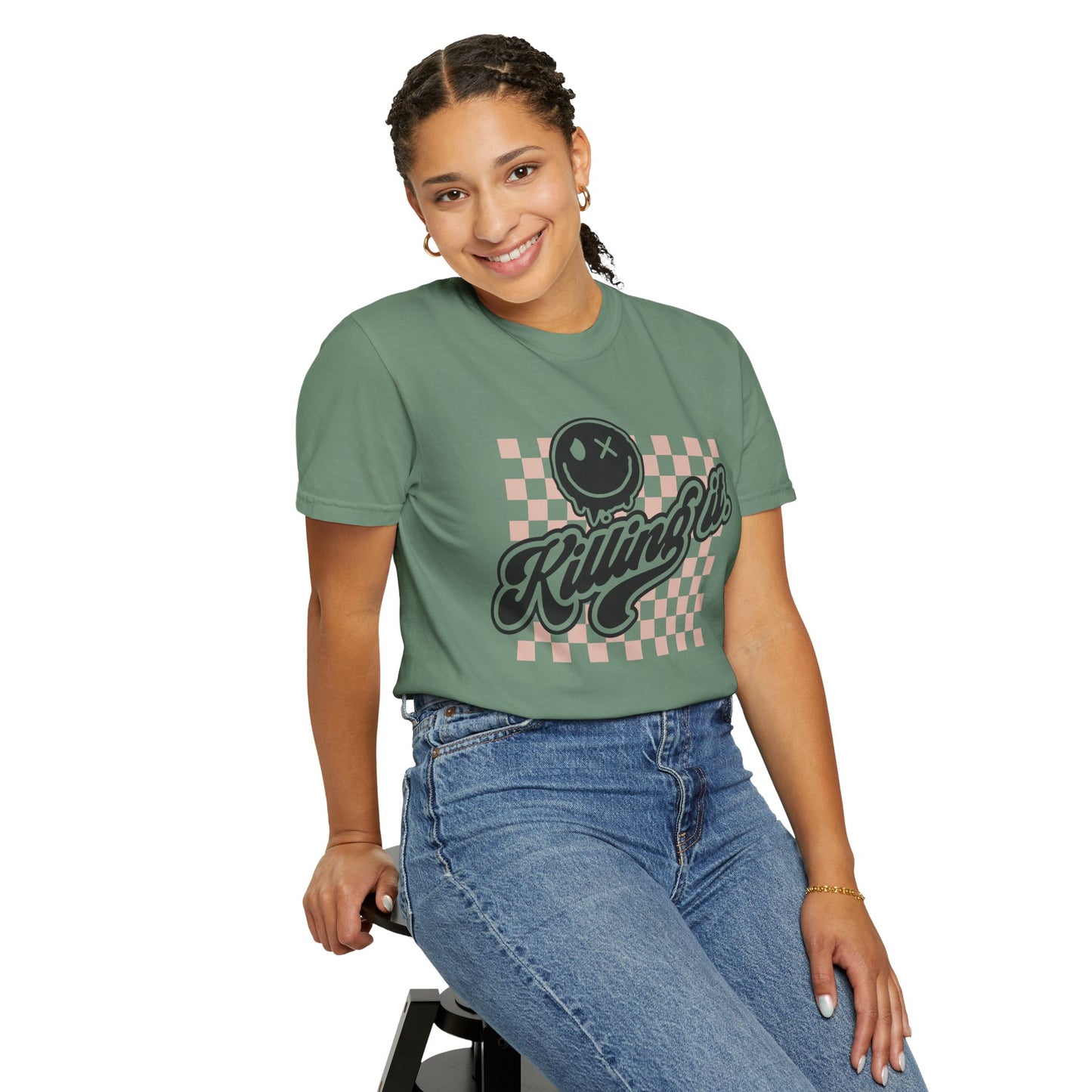'Killing It' Retro Tee - Casual Wear, Gifts, Trendy Style, Everyday Comfort, Stylish Apparel