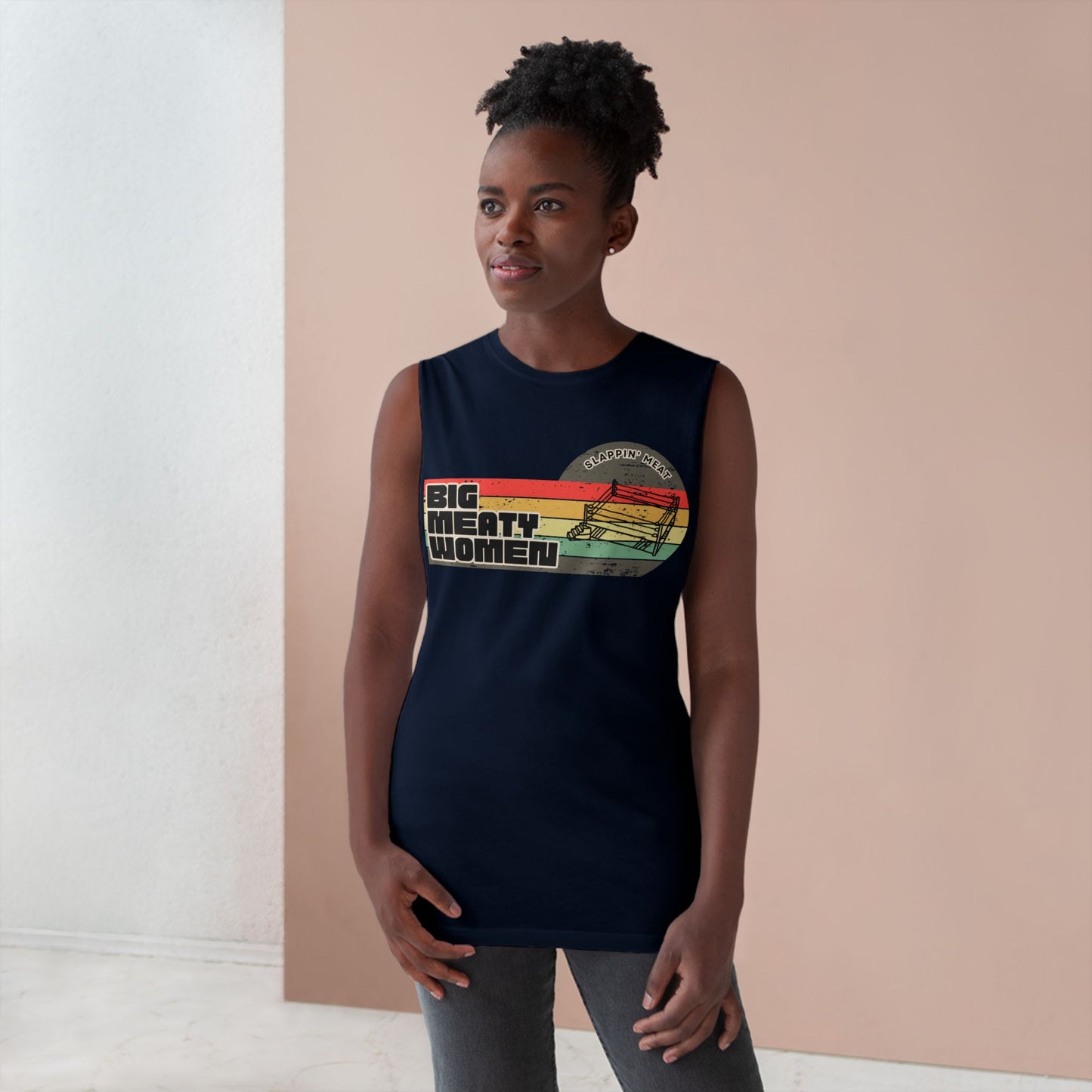 Vintage Big Meaty Women Tank Top