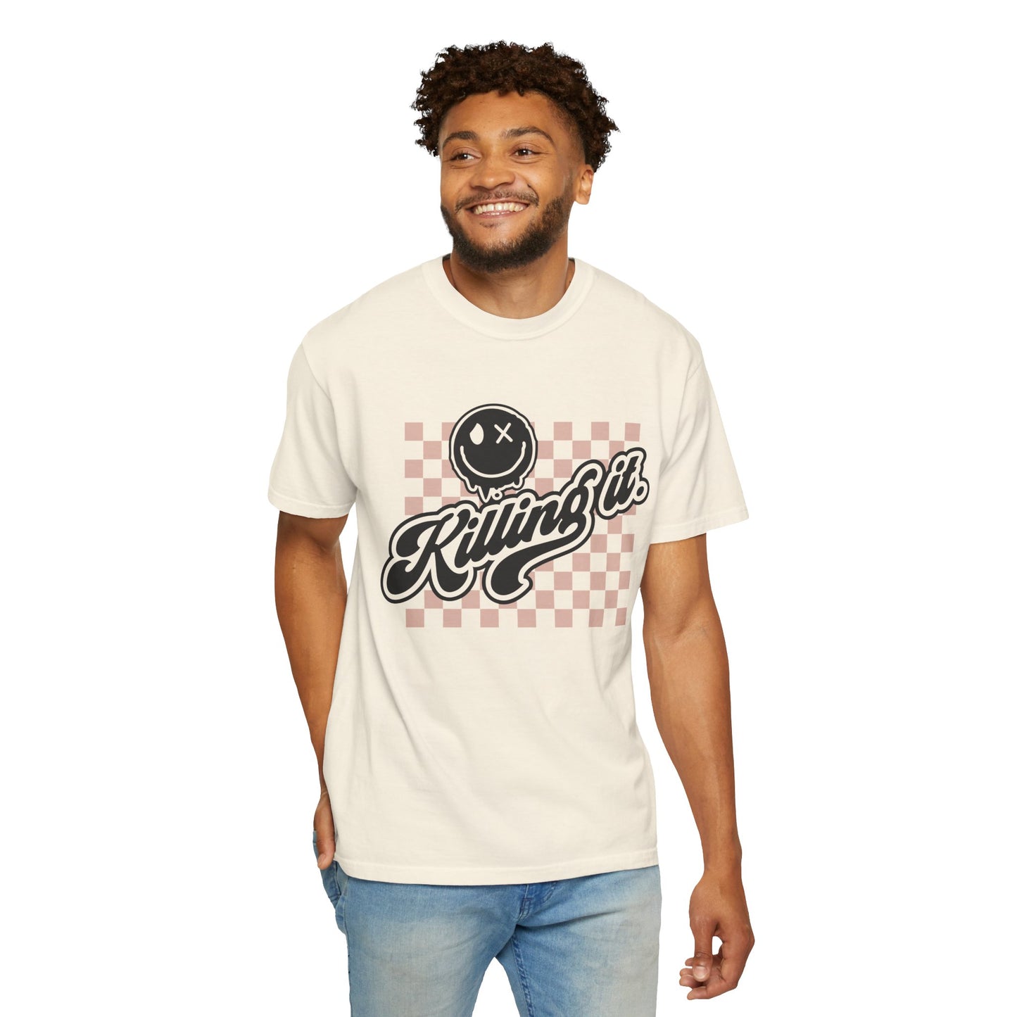 'Killing It' Retro Tee - Casual Wear, Gifts, Trendy Style, Everyday Comfort, Stylish Apparel