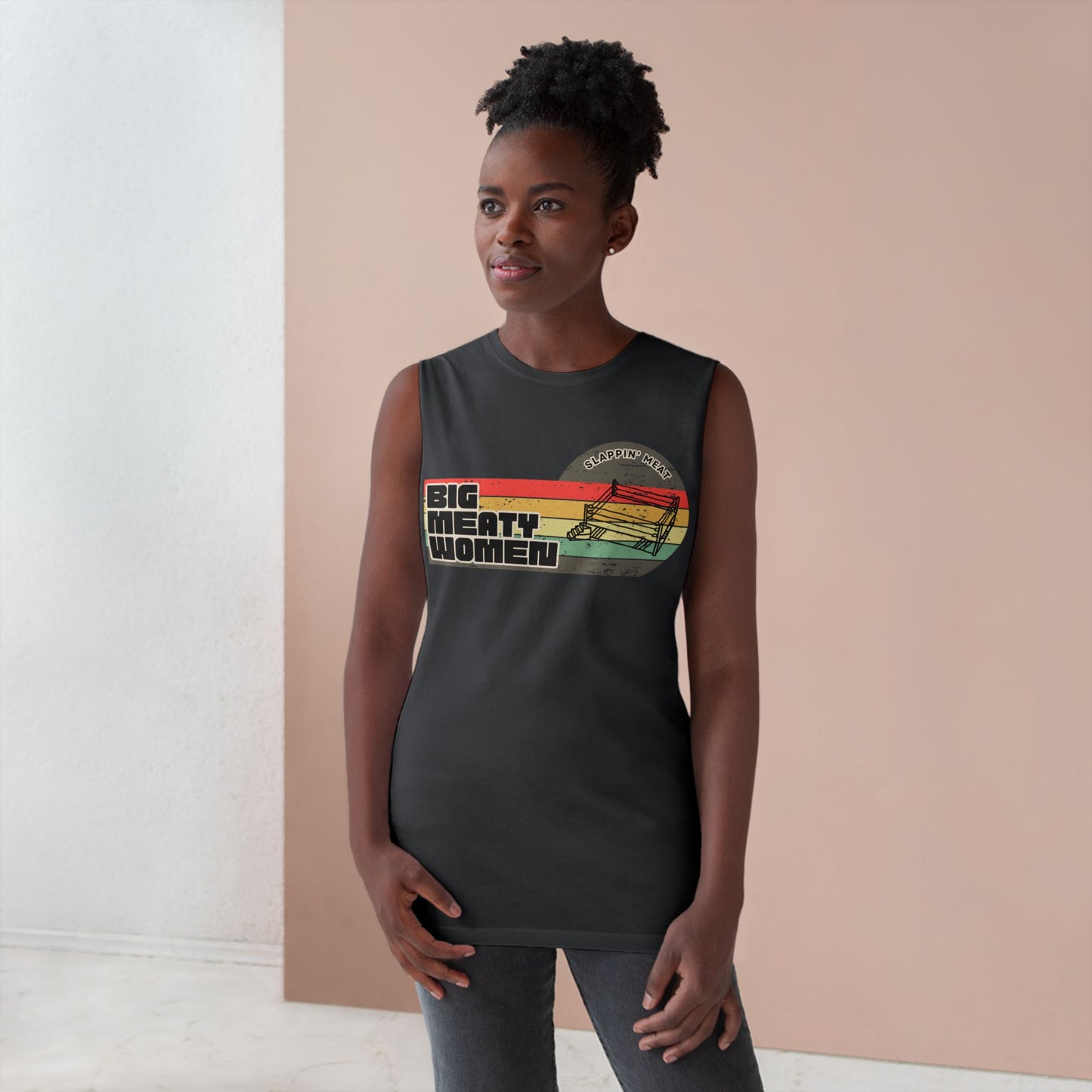 Vintage Big Meaty Women Tank Top