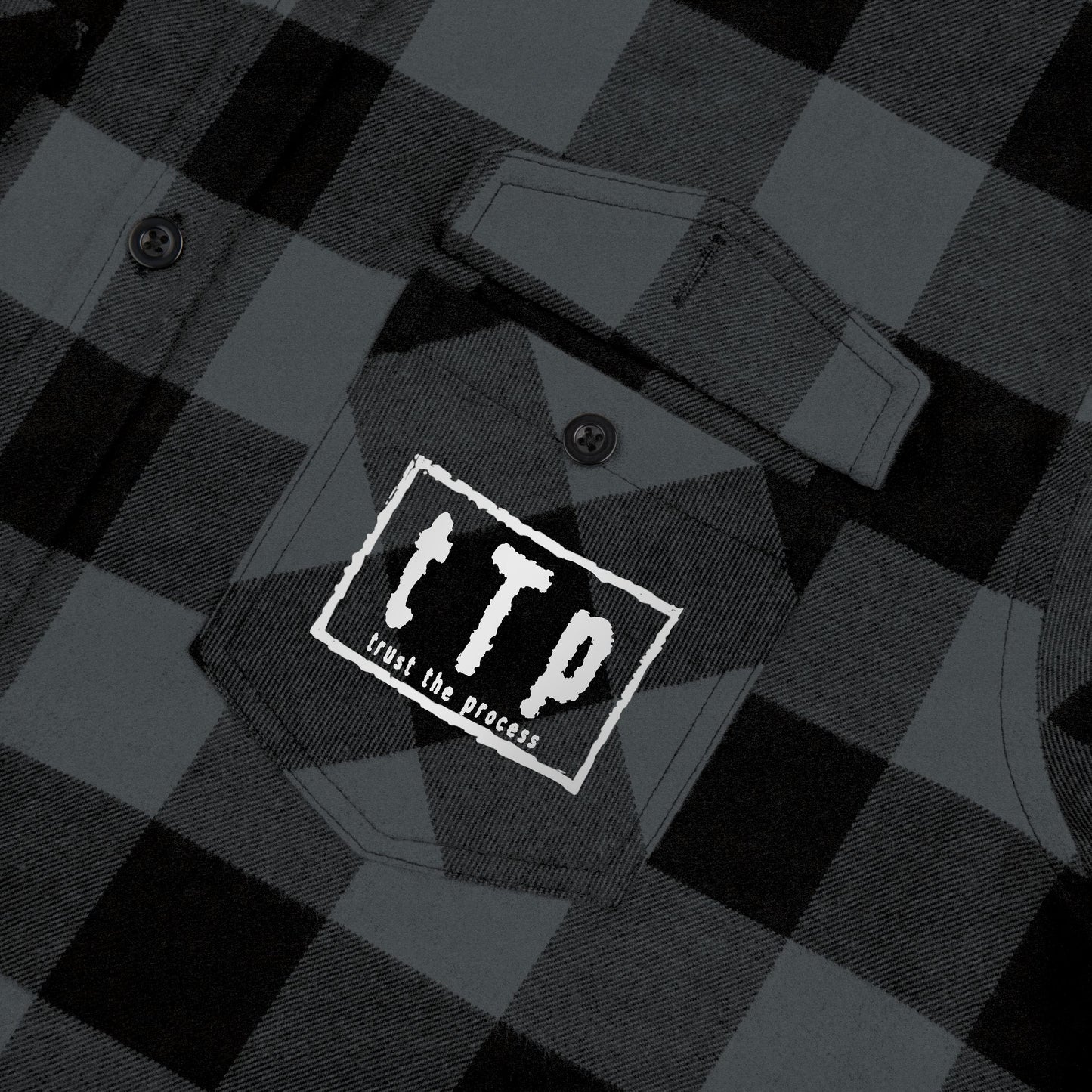 tTp Trust The Process Flannel Shirt