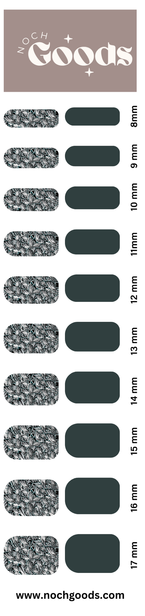 Eagles Printable Waterslide Nail Decals