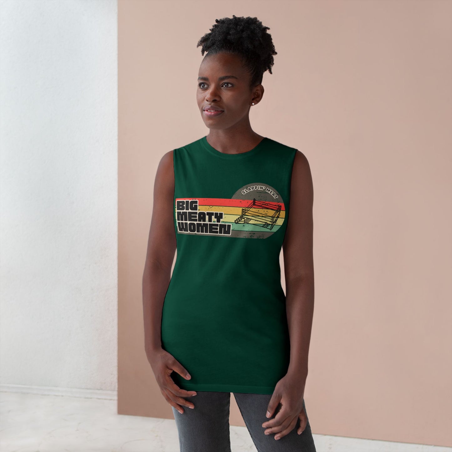 Vintage Big Meaty Women Tank Top