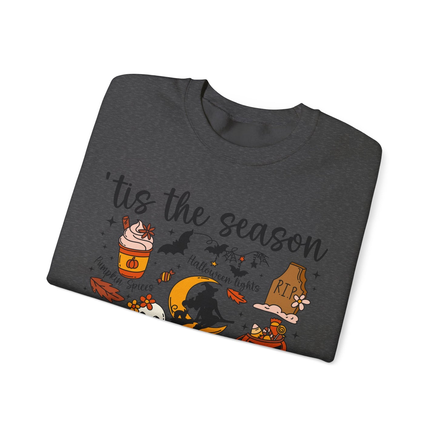 'Tis the Season Cozy Halloween Sweatshirt