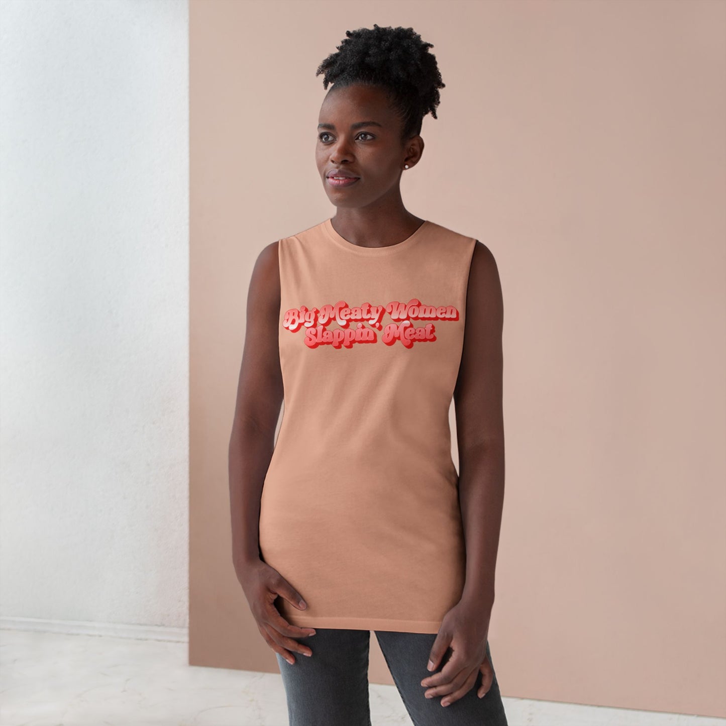 Retro Big Meaty Women Tank Top