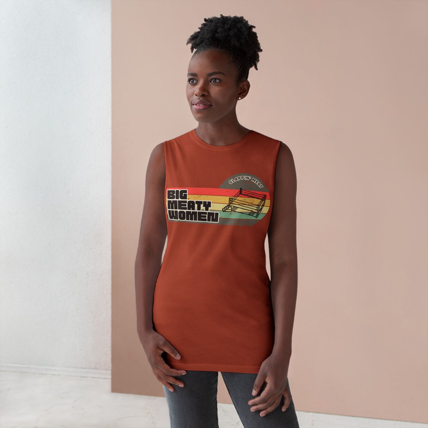 Vintage Big Meaty Women Tank Top
