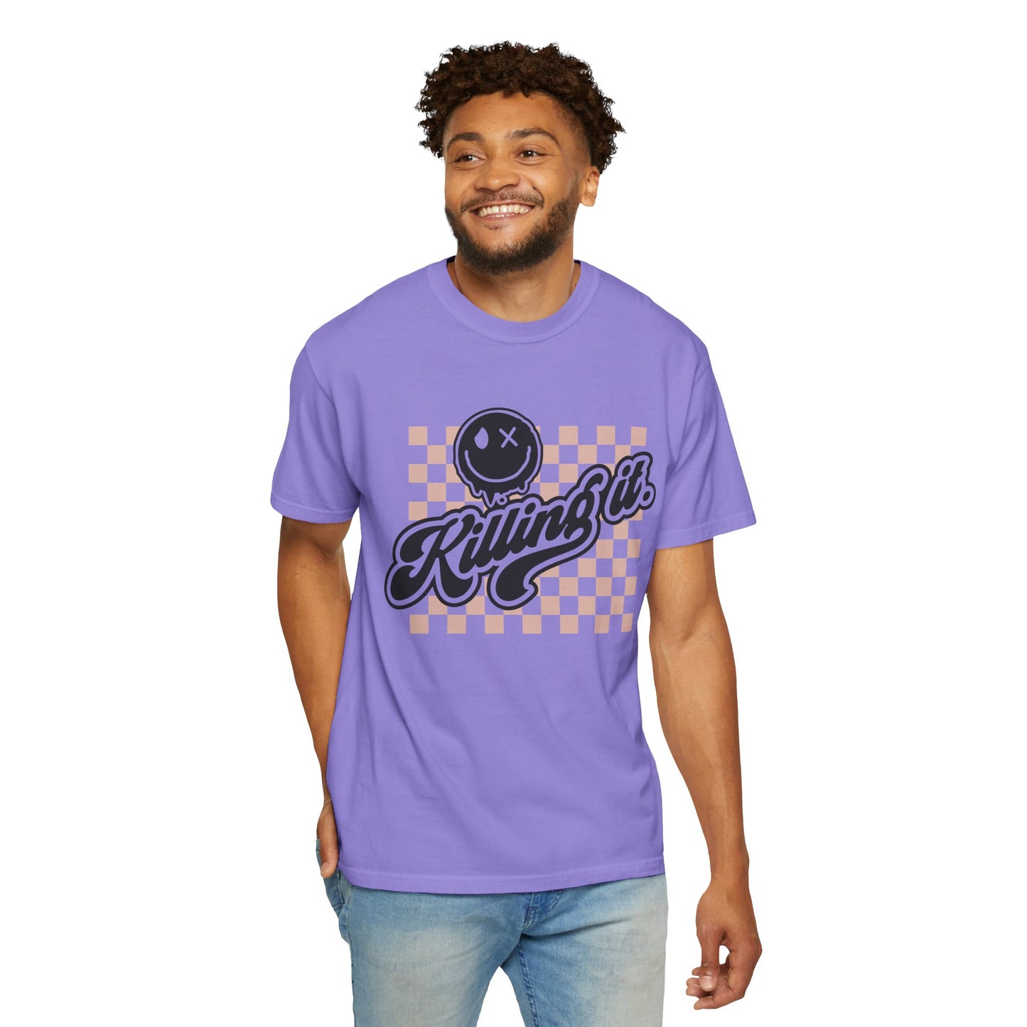 'Killing It' Retro Tee - Casual Wear, Gifts, Trendy Style, Everyday Comfort, Stylish Apparel
