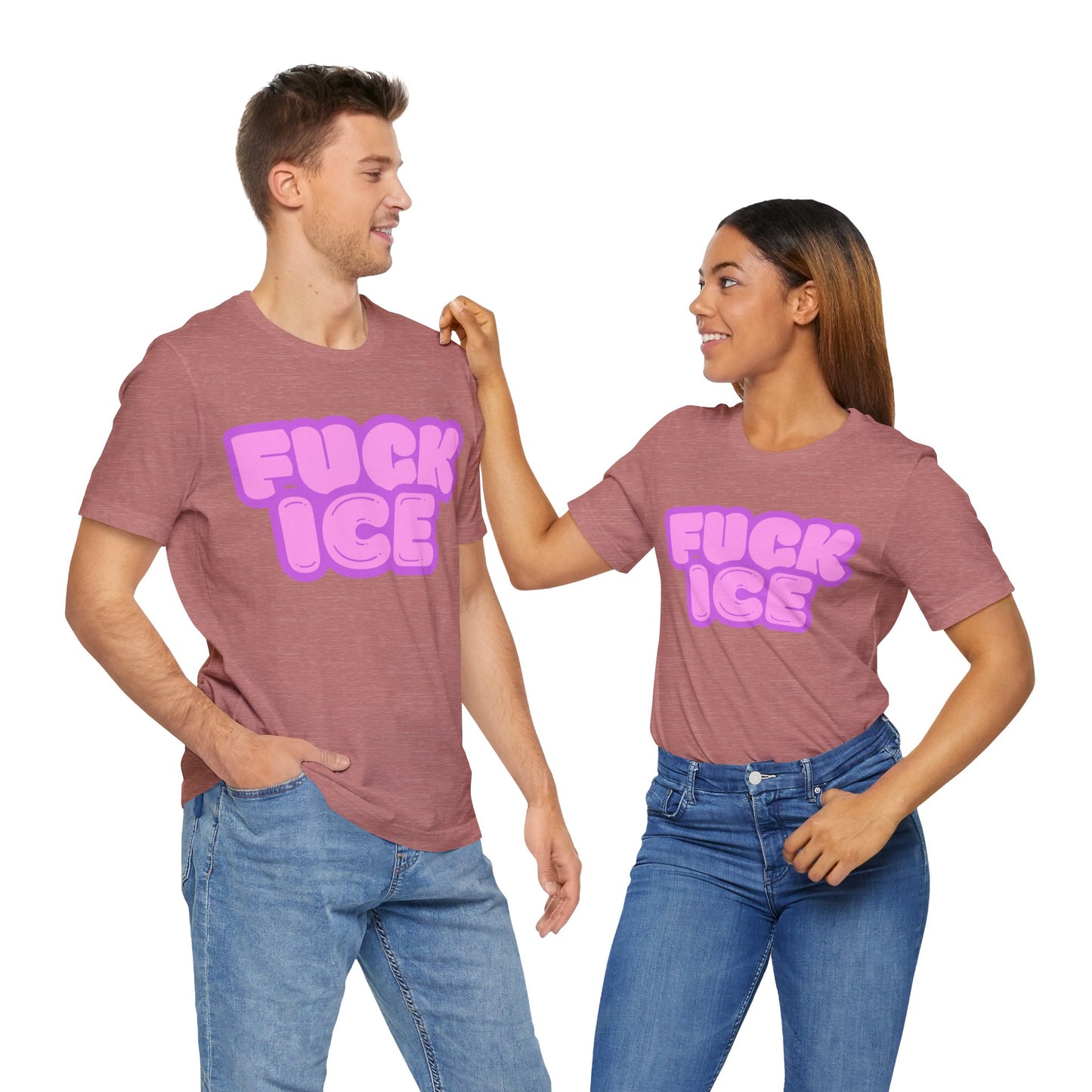Cutesy Fuck I.C.E. Tee