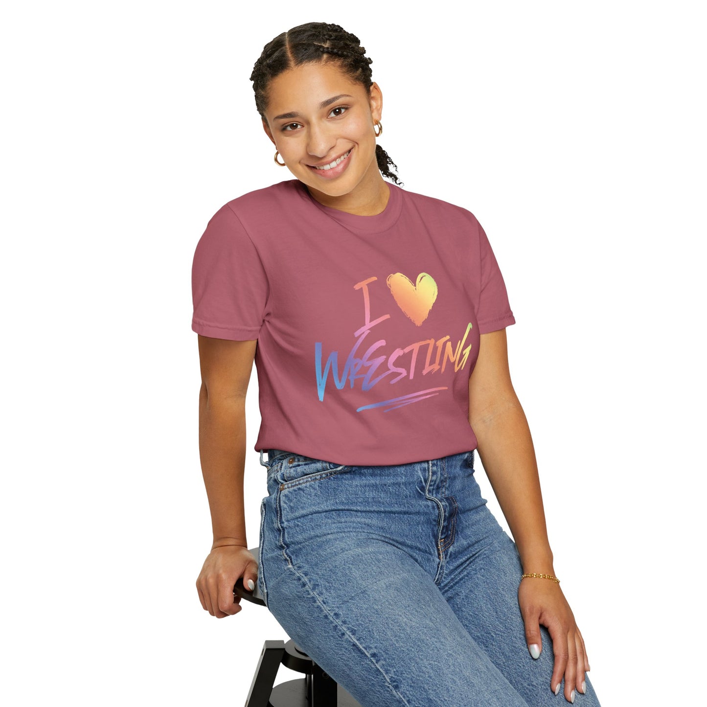 I ❤️ Wrestling Tee
