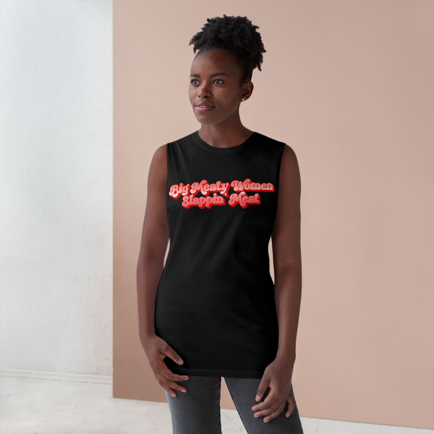 Retro Big Meaty Women Tank Top