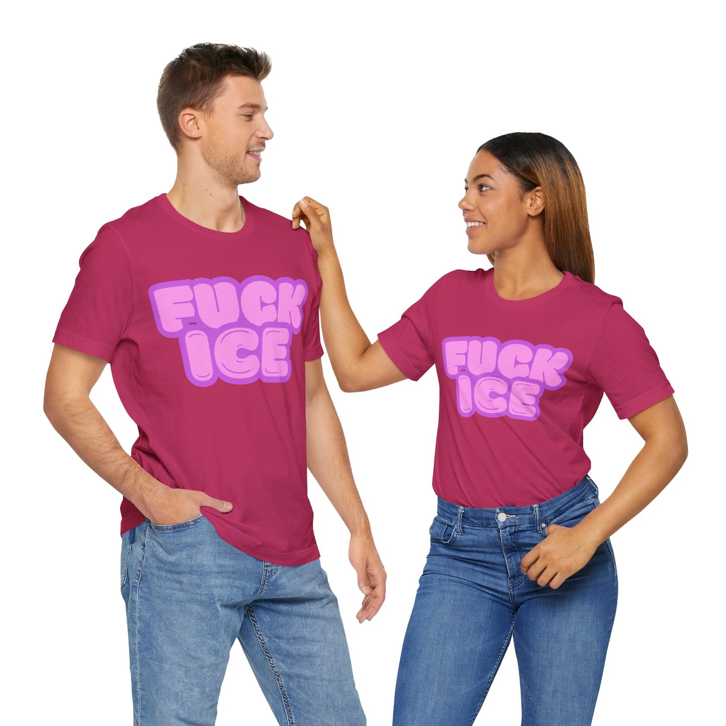 Cutesy Fuck I.C.E. Tee