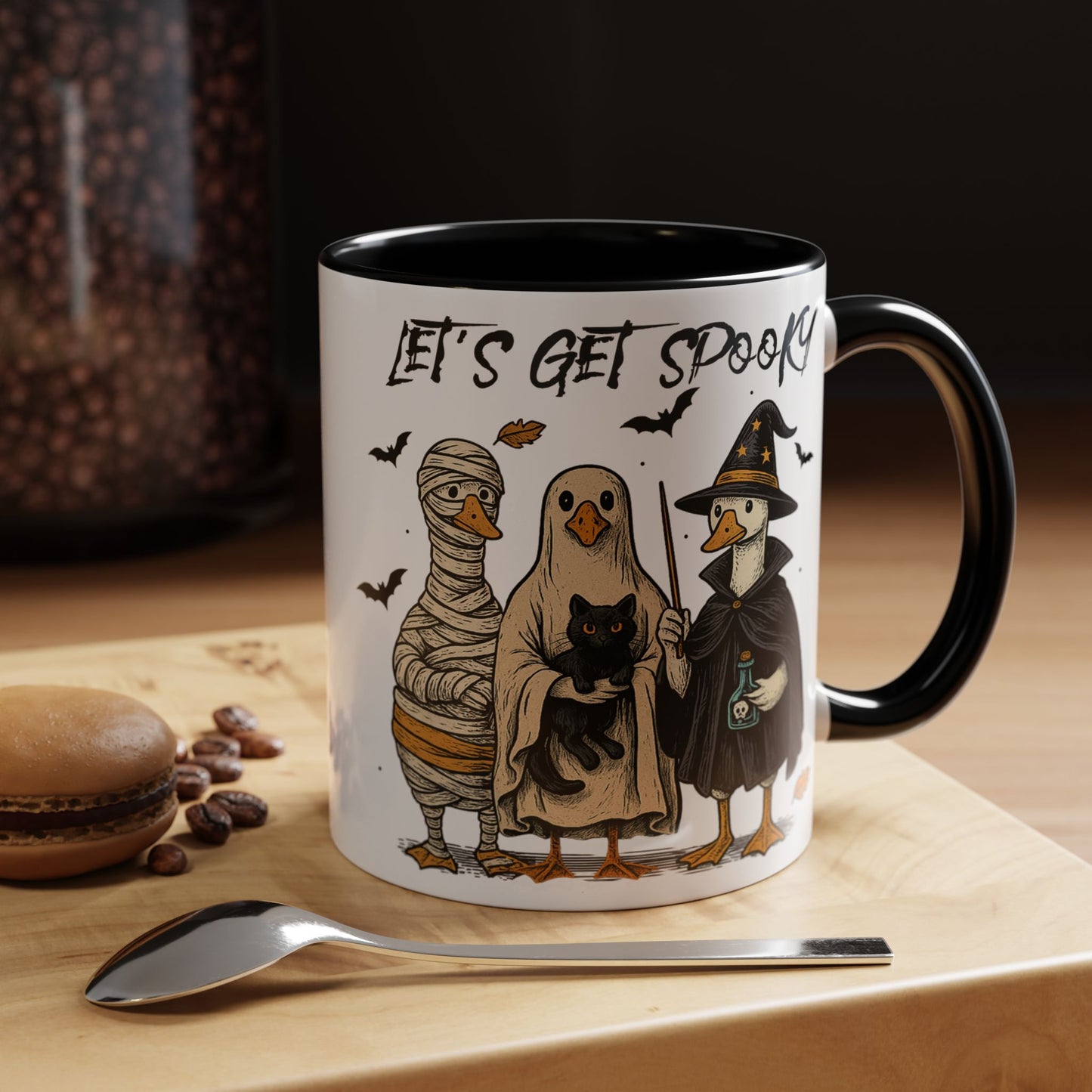 Let's Get Spooky Mug | Halloween Accent Coffee Mug