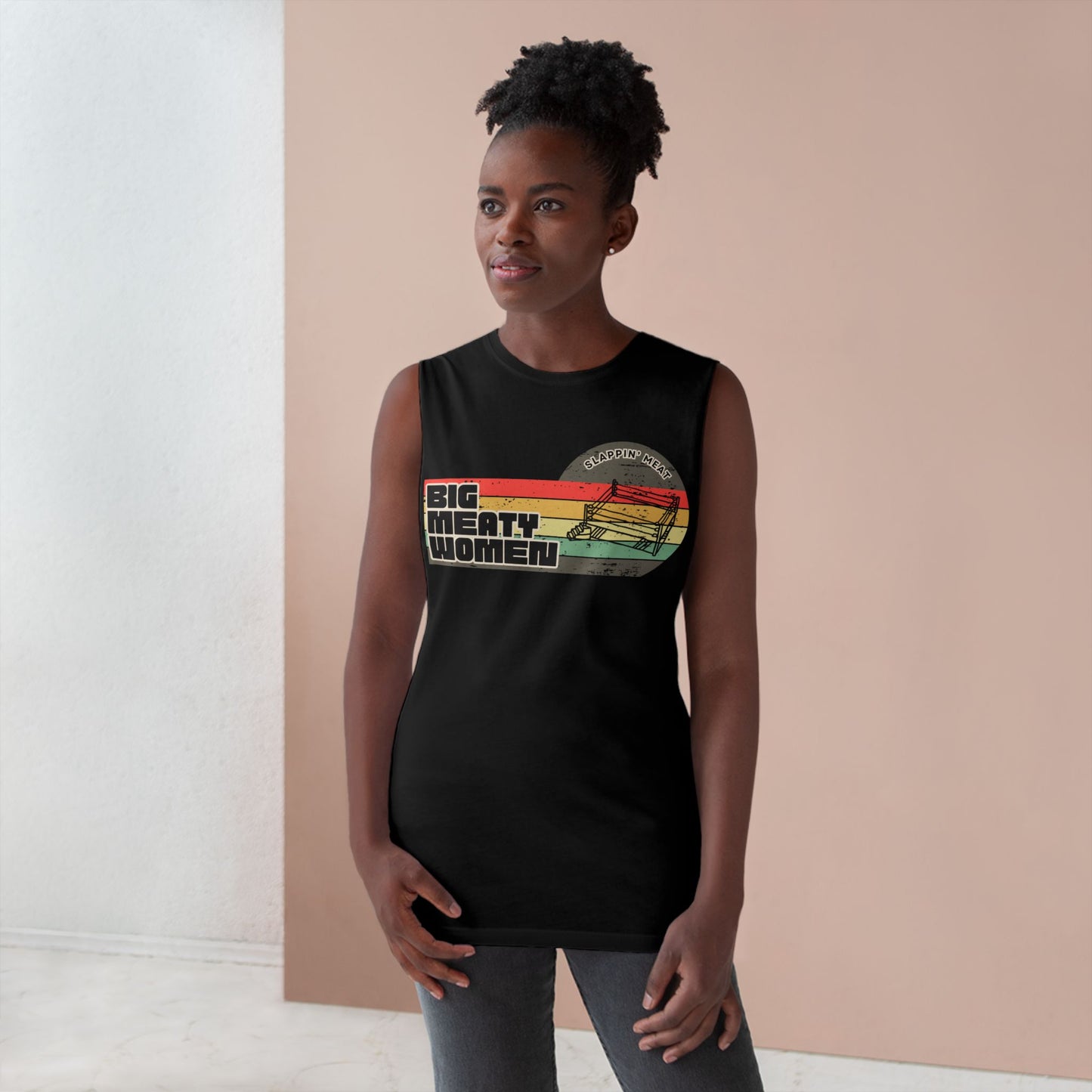 Vintage Big Meaty Women Tank Top