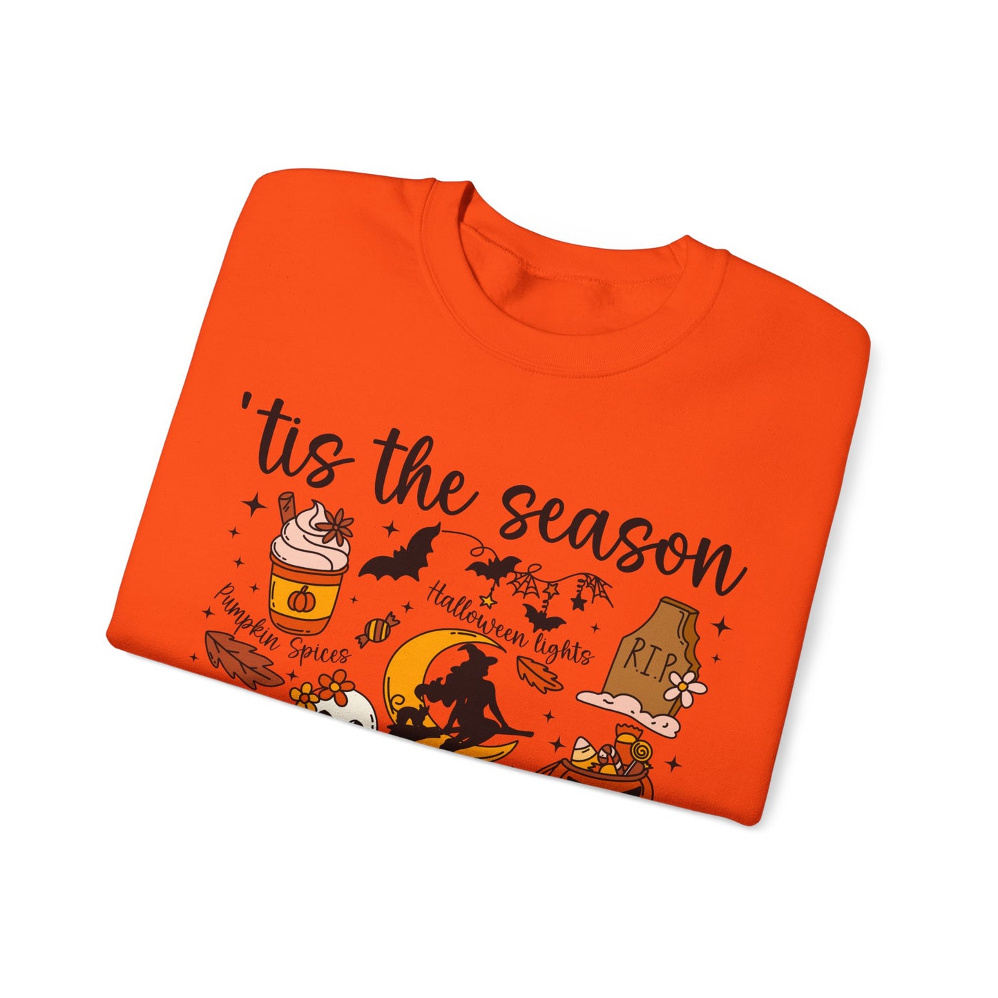 'Tis the Season Cozy Halloween Sweatshirt