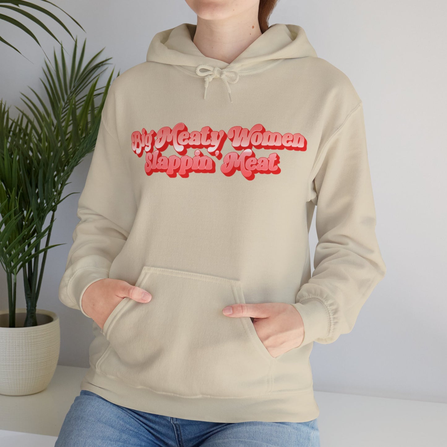 Retro Big Meaty Women Hoodie
