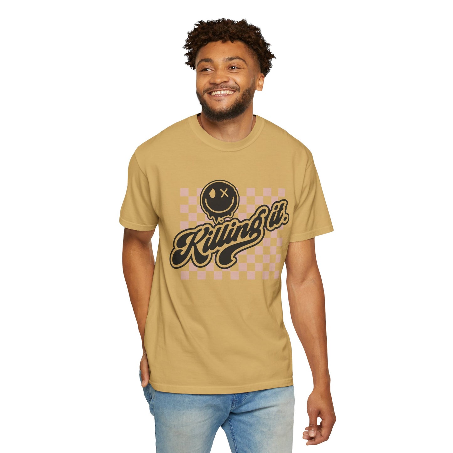 'Killing It' Retro Tee - Casual Wear, Gifts, Trendy Style, Everyday Comfort, Stylish Apparel