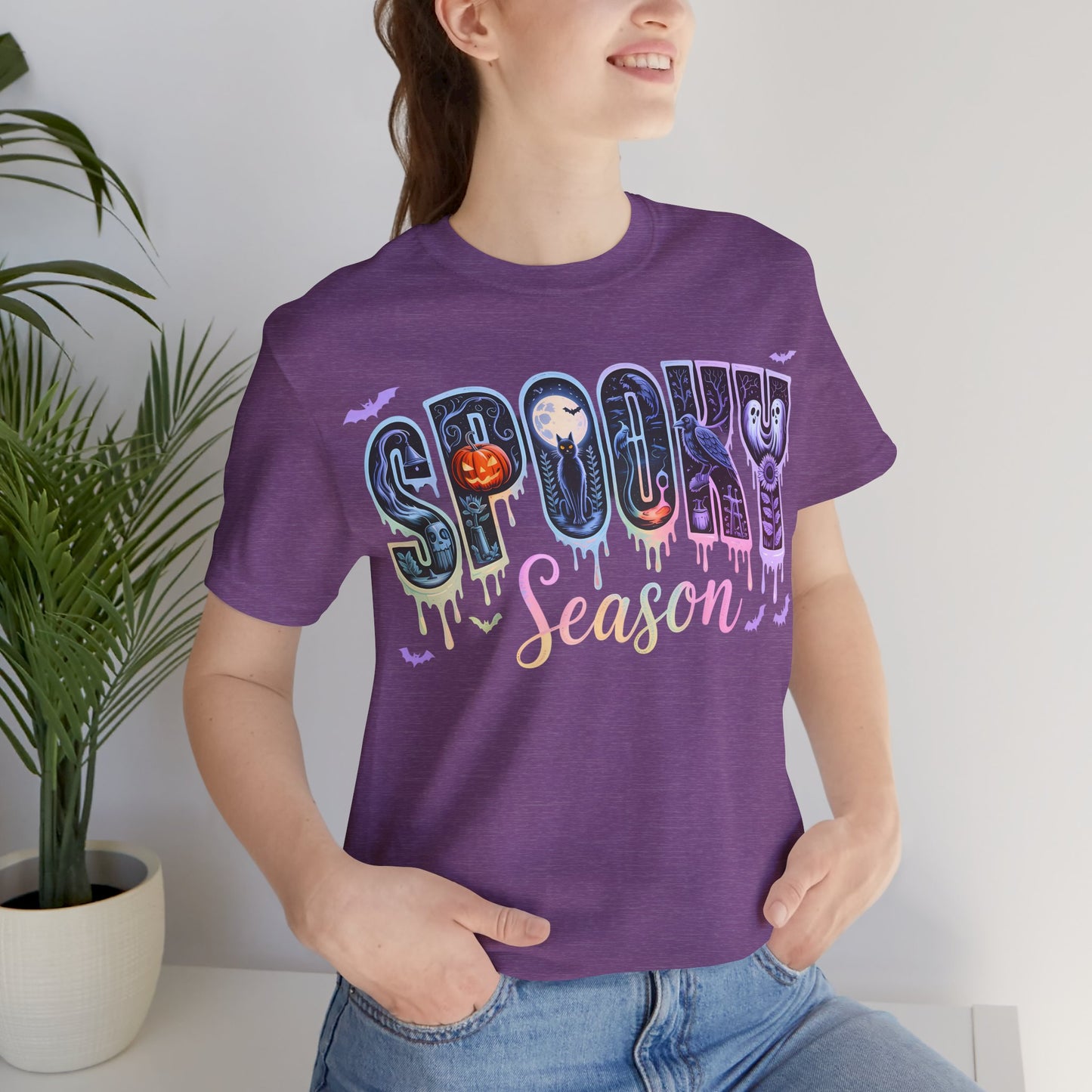 Spooky Season Iridescent Halloween Tee