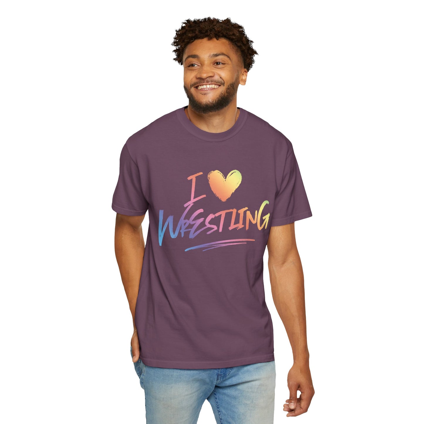I ❤️ Wrestling Tee