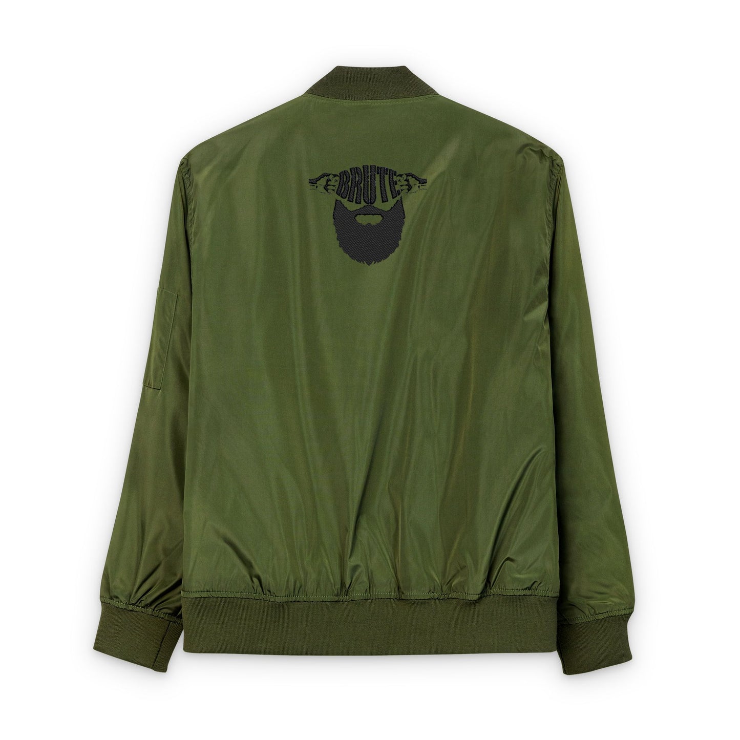 Brute Embroidered Bomber Jacket