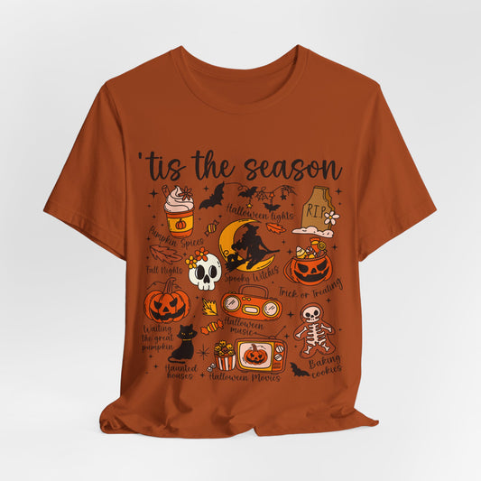 Tis The Season Autumn-Themed Tee