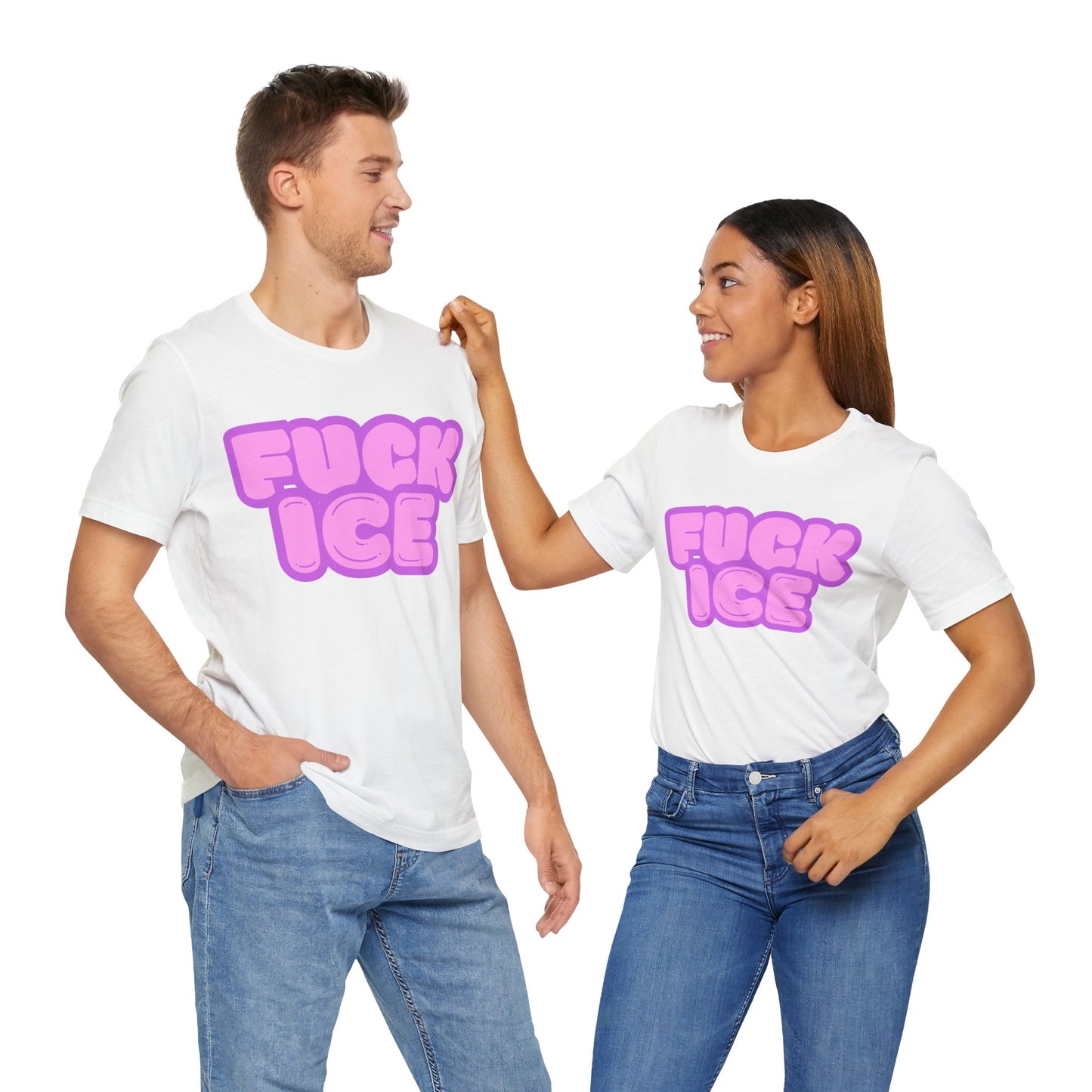 Cutesy Fuck I.C.E. Tee