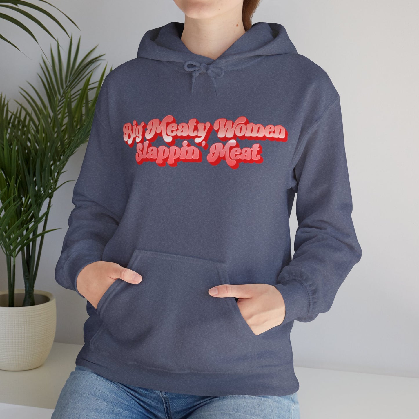 Retro Big Meaty Women Hoodie