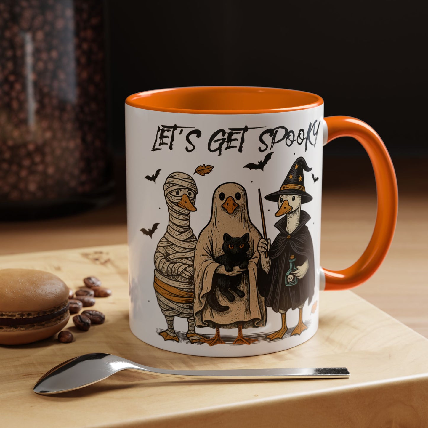 Let's Get Spooky Mug | Halloween Accent Coffee Mug