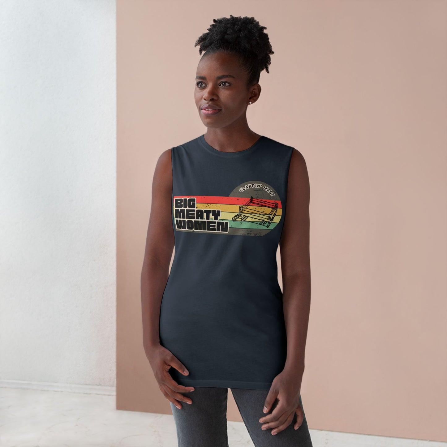 Vintage Big Meaty Women Tank Top