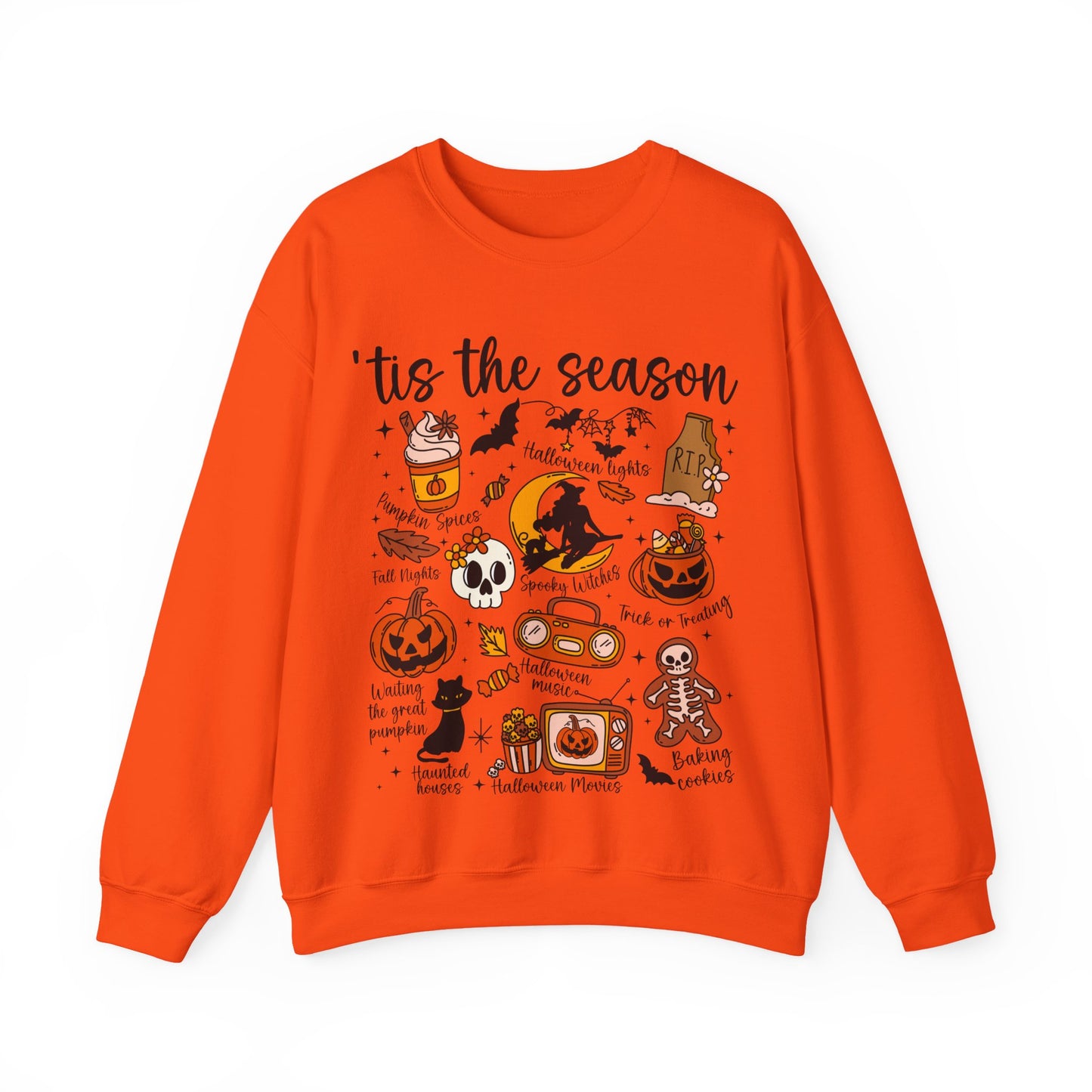 'Tis the Season Cozy Halloween Sweatshirt