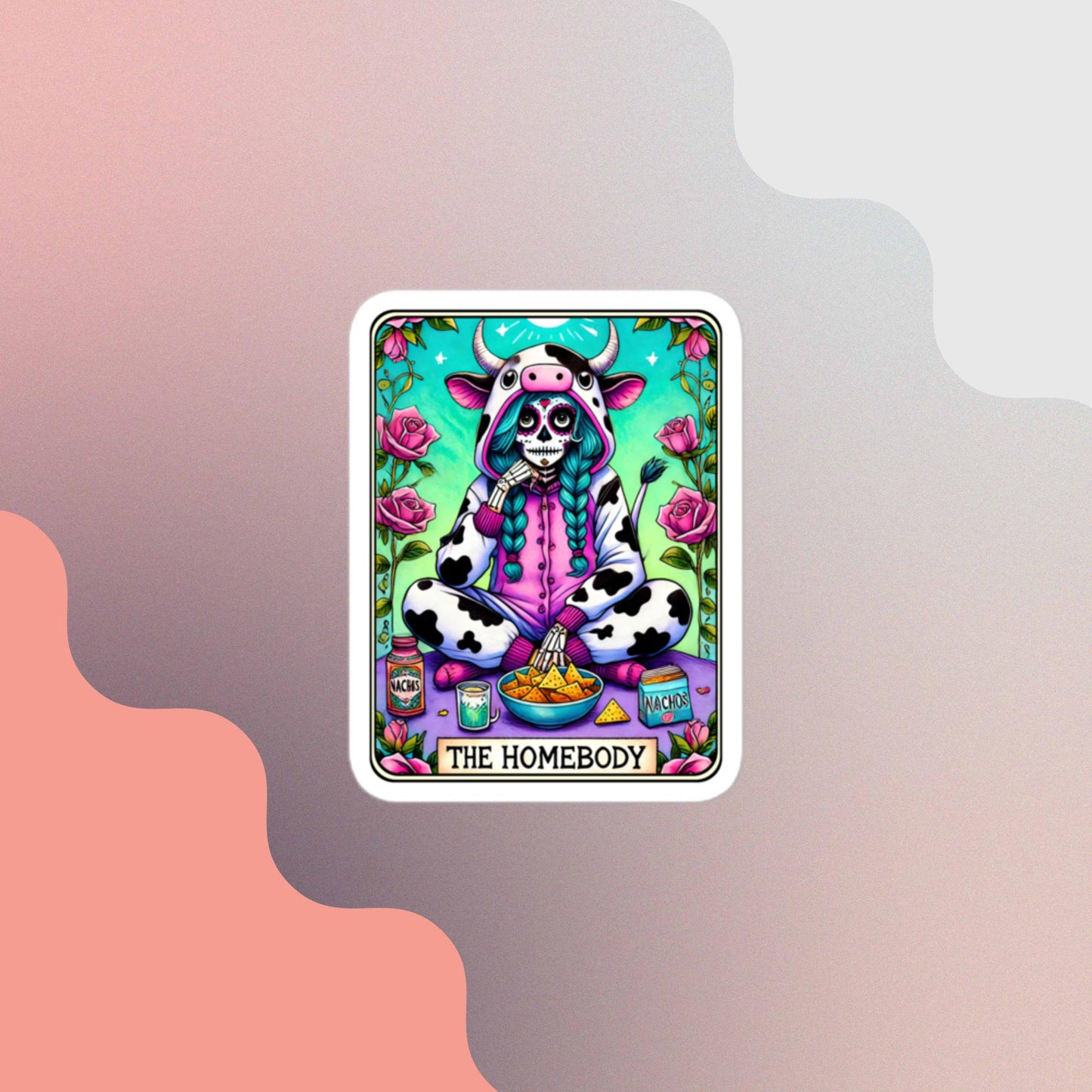 The Homebody Tarot stickers