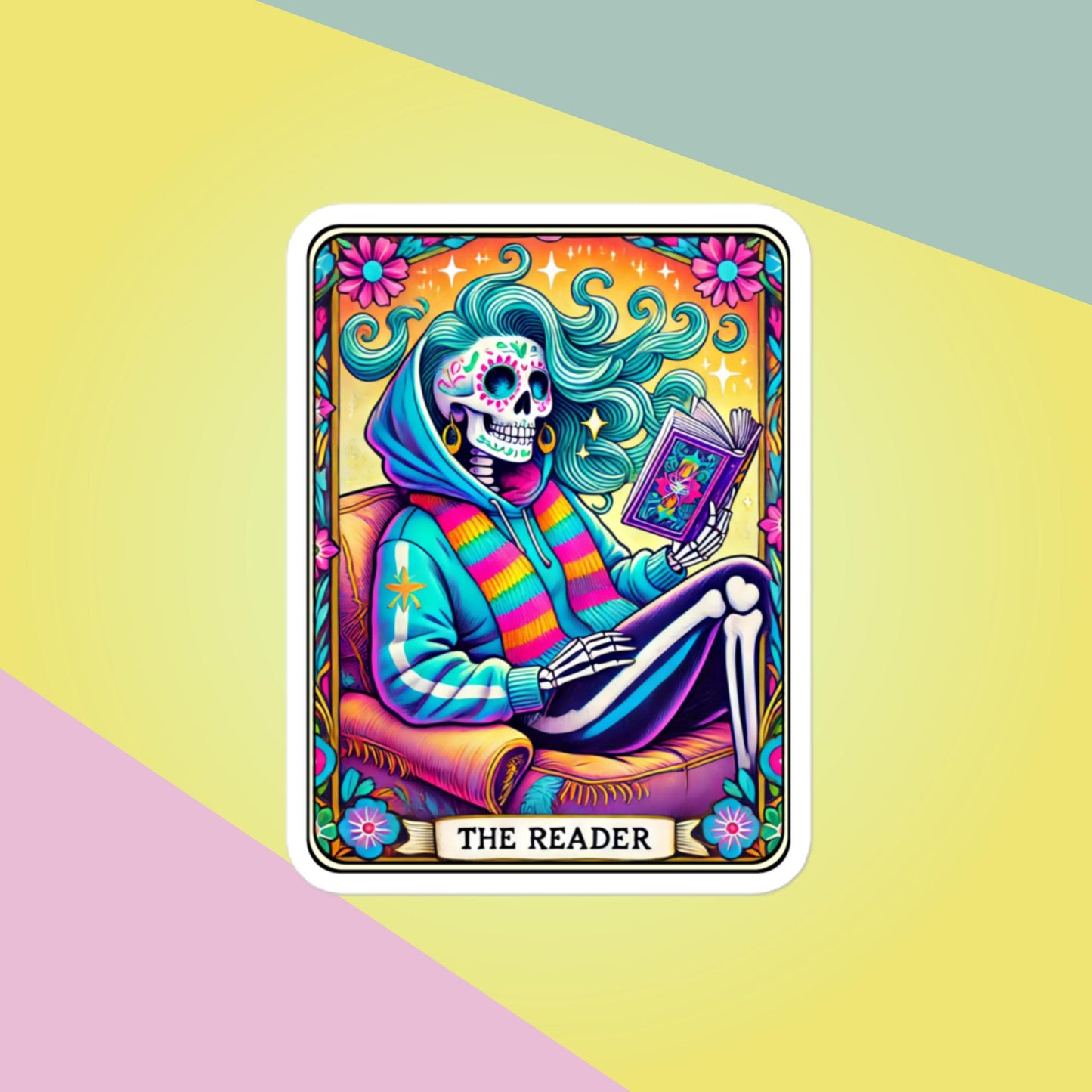The Reader 2 Tarot stickers