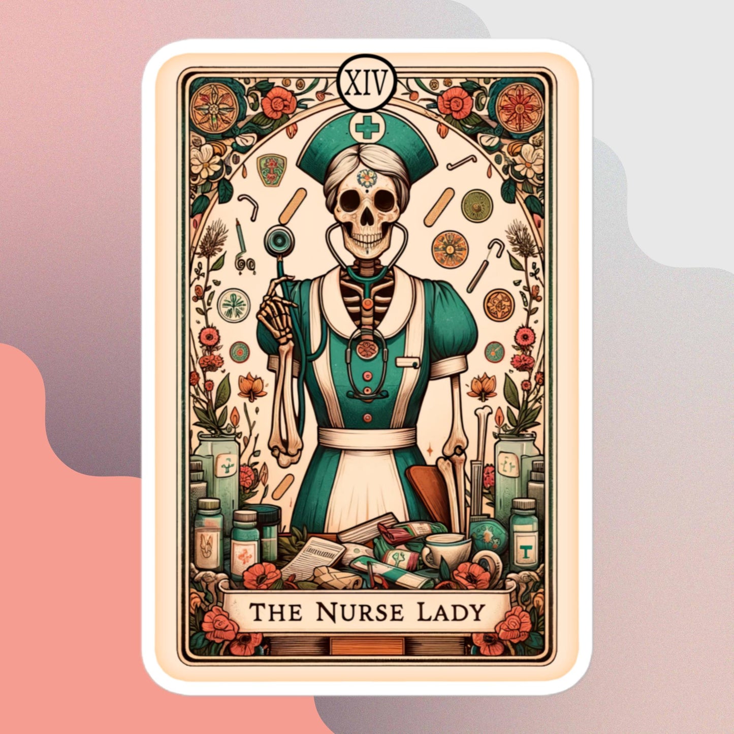 The Nurse Tarot stickers