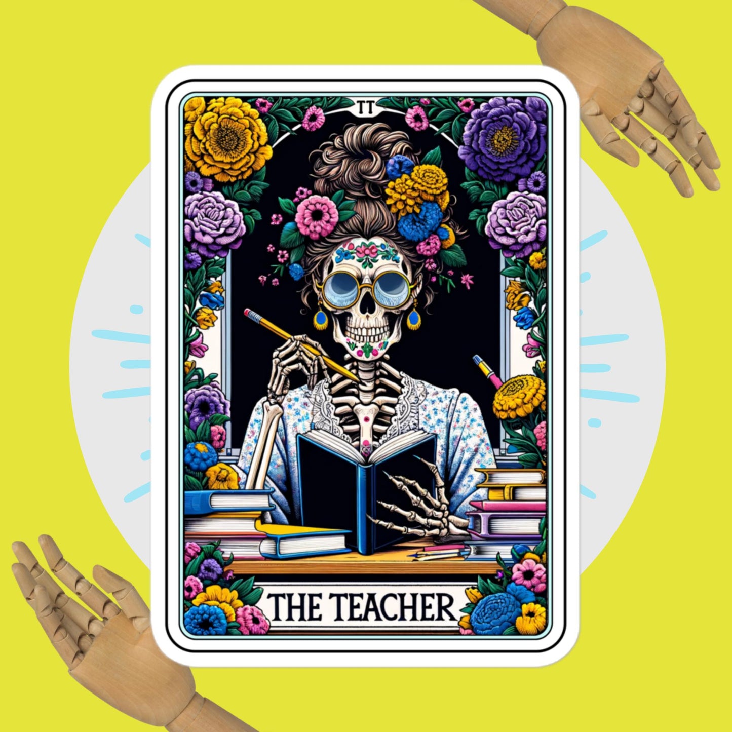 The Teacher Tarot stickers