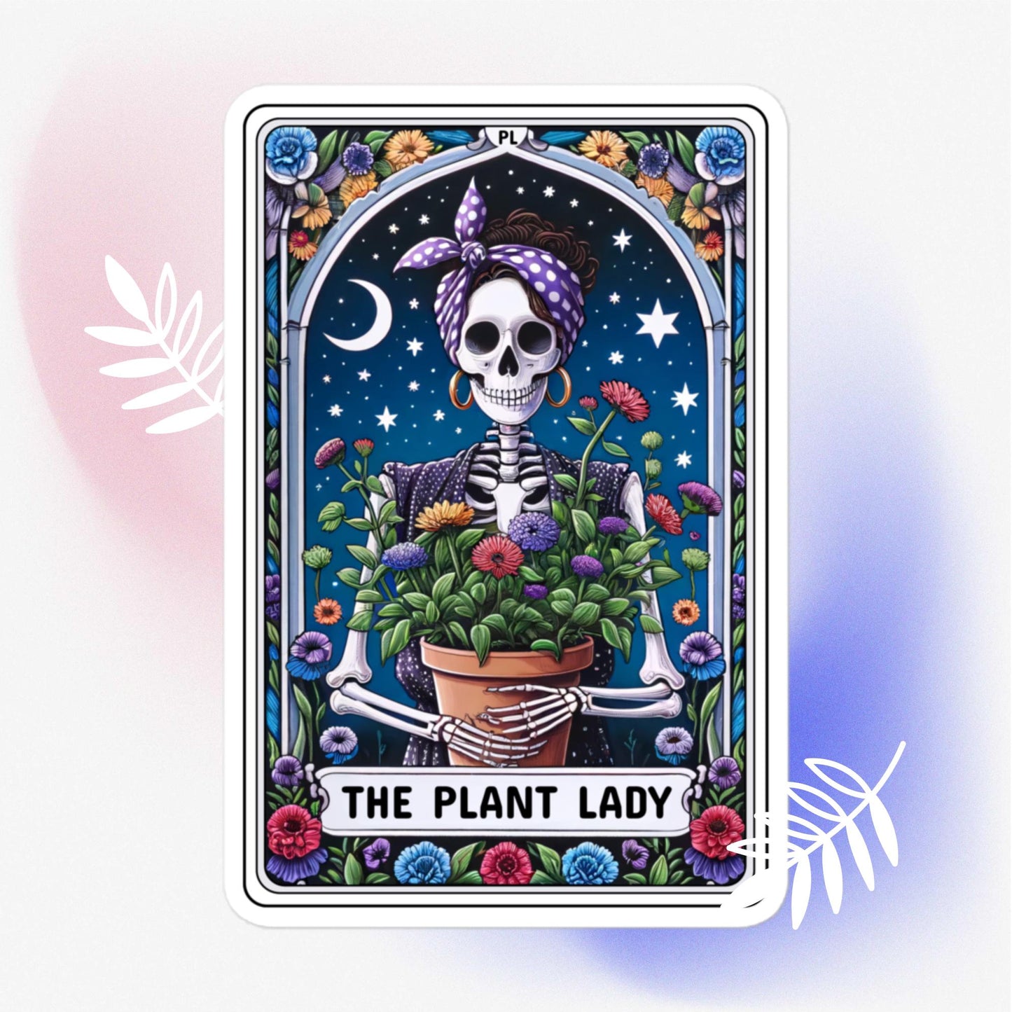 The Plant Lady Tarot stickers