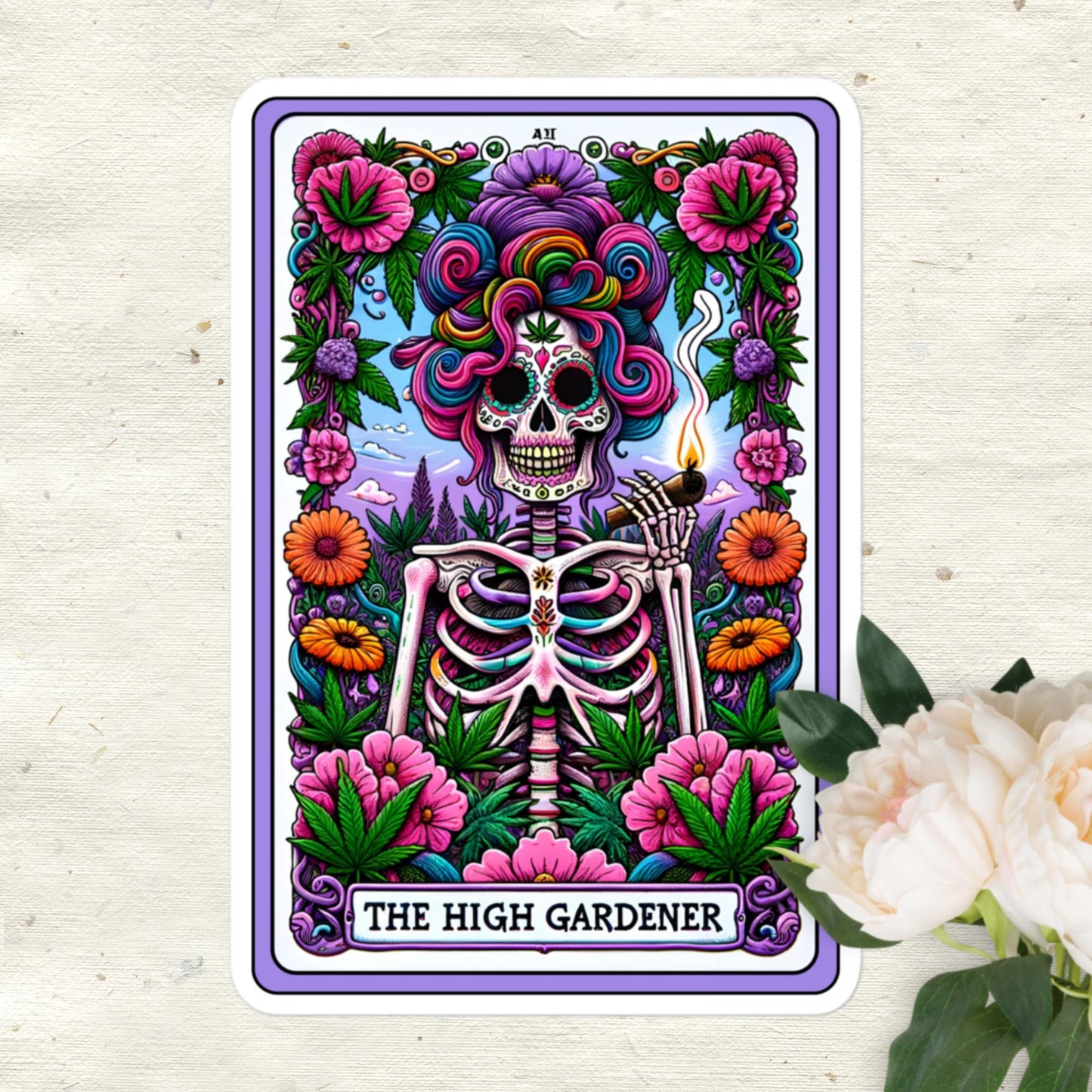 The High Gardener Tarot stickers
