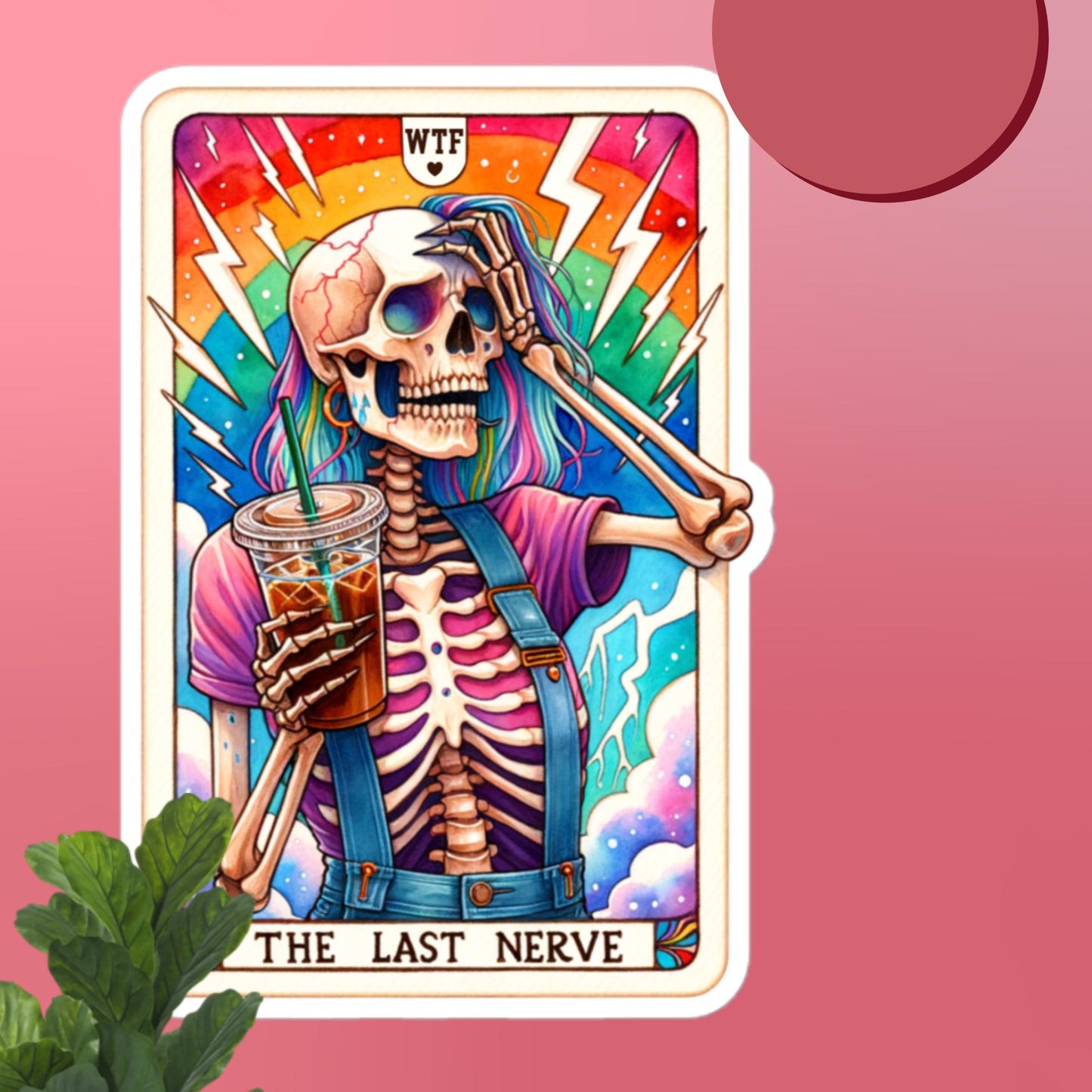 The Last Nerve Tarot stickers