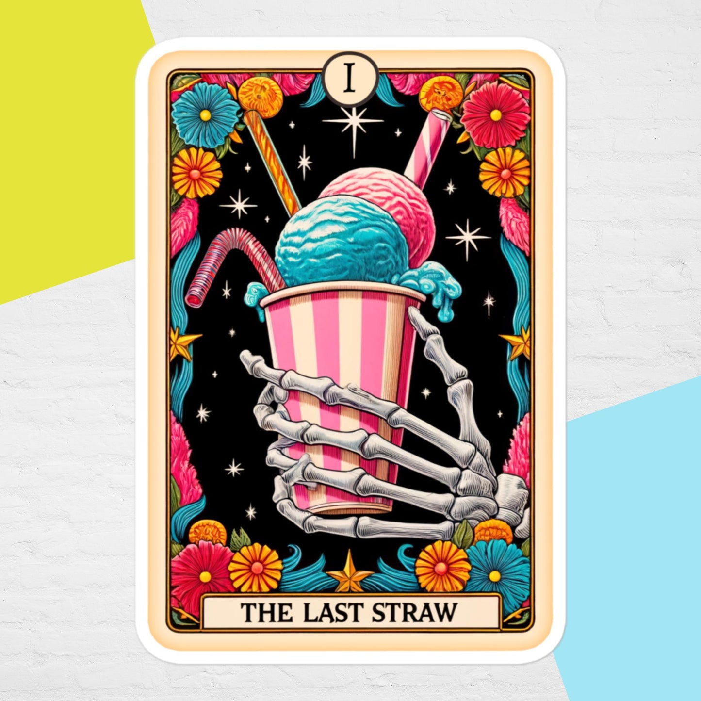 The Last Straw Tarot stickers
