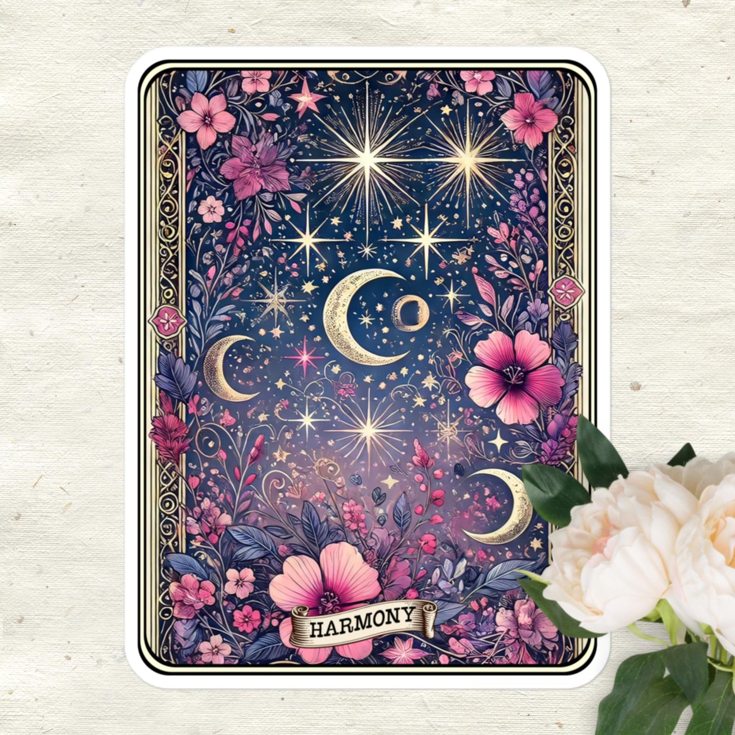 The Harmony Tarot stickers