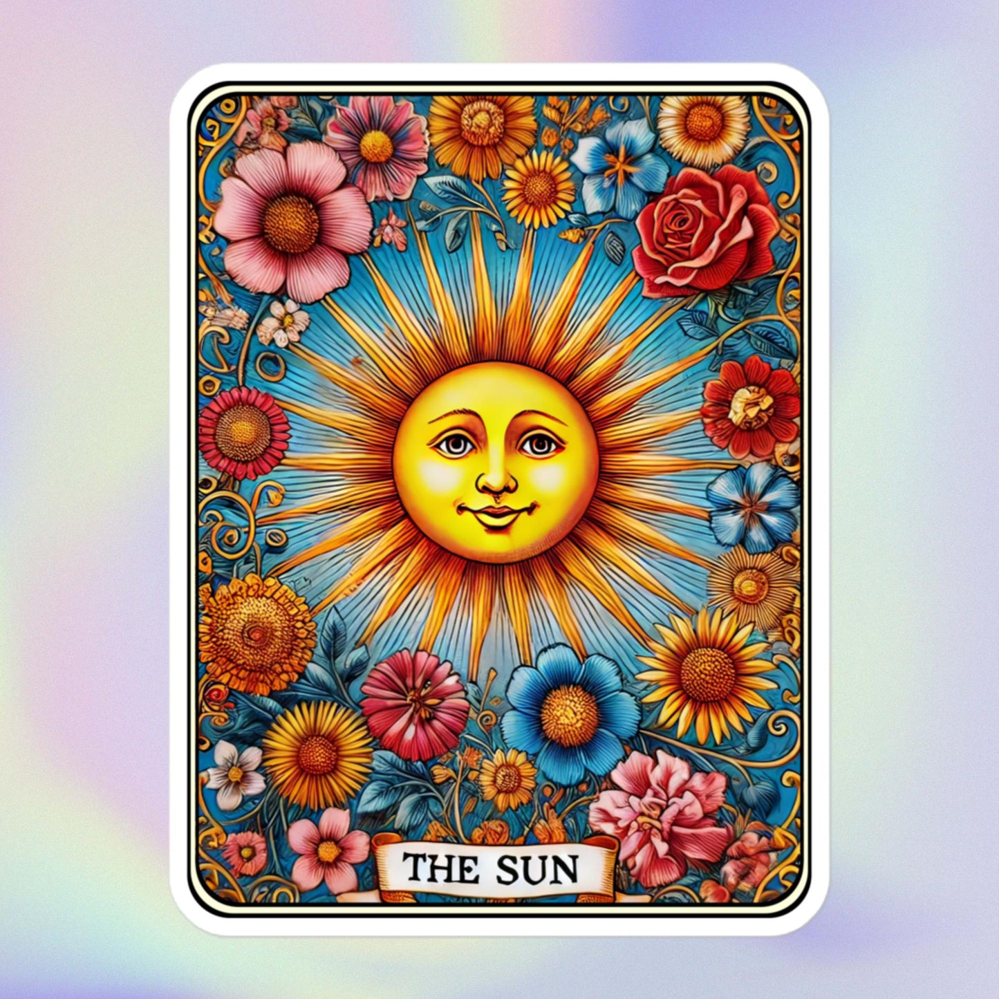 The Sun Tarot stickers