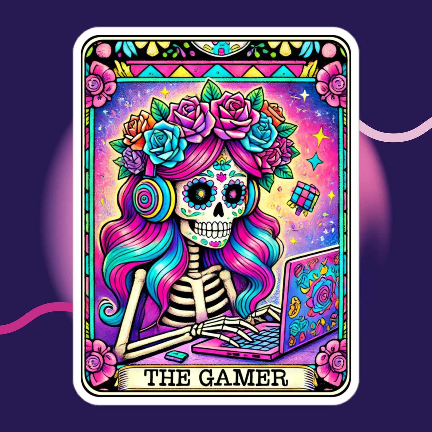 The Gamer Tarot stickers