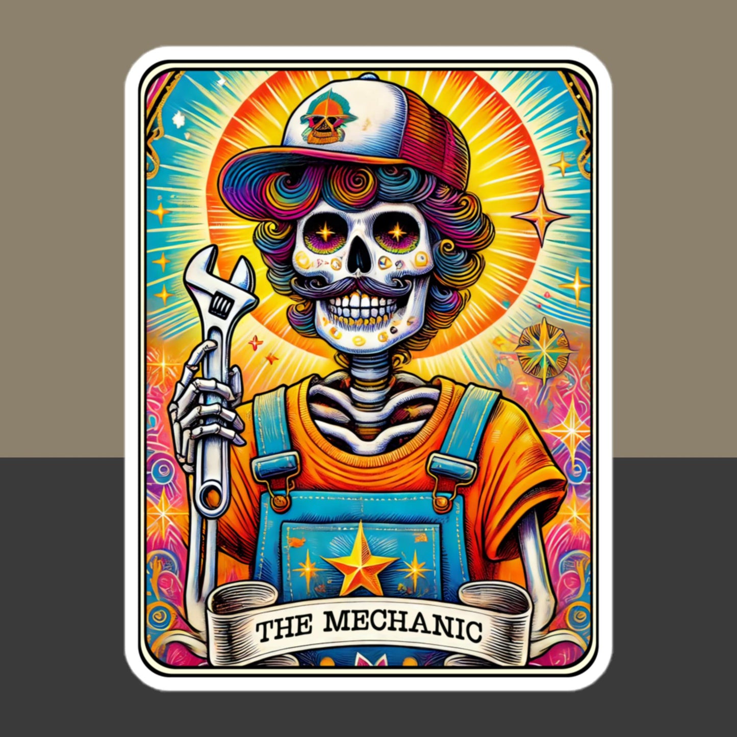 The Mechanic Tarot stickers