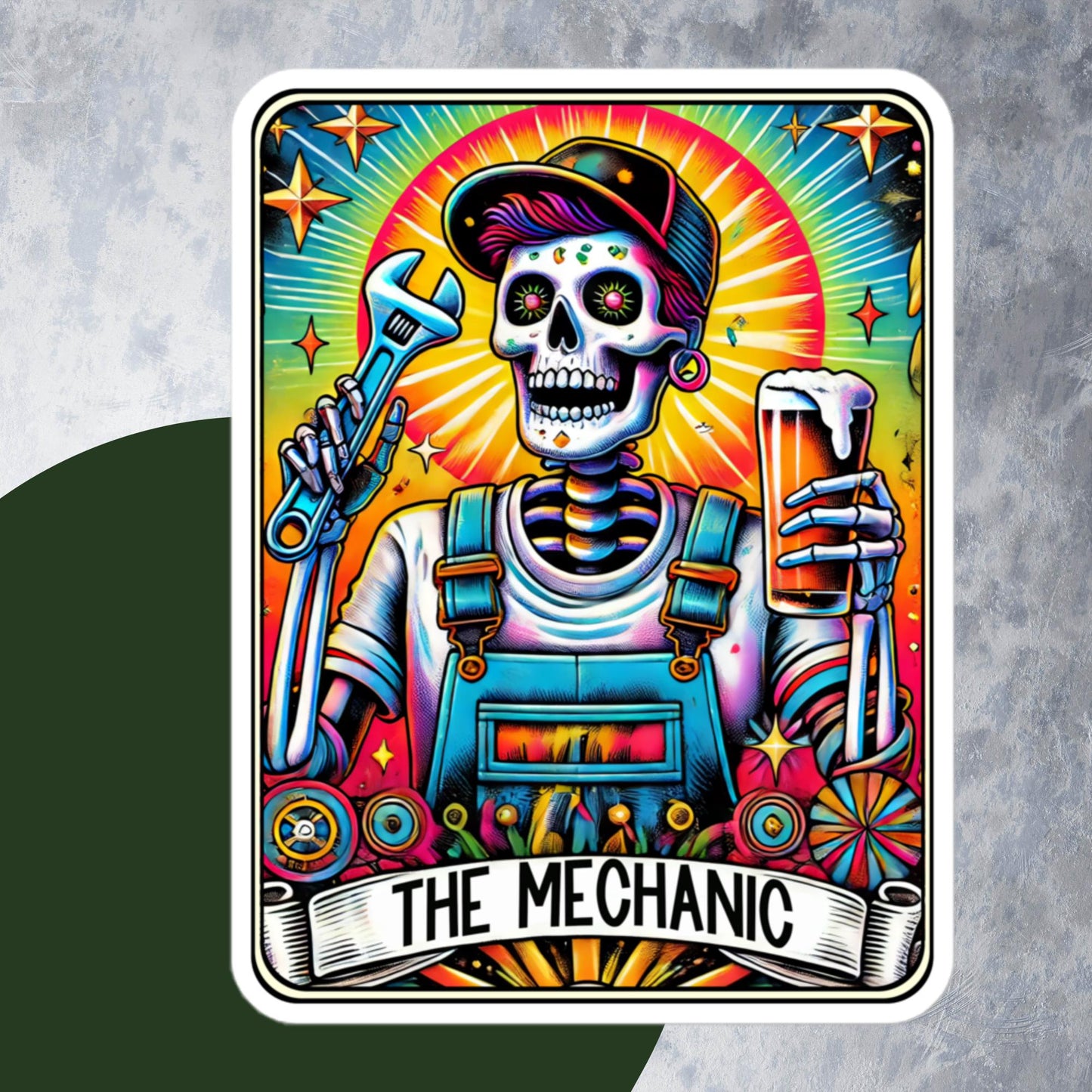 The Mechanic 2 Tarot stickers