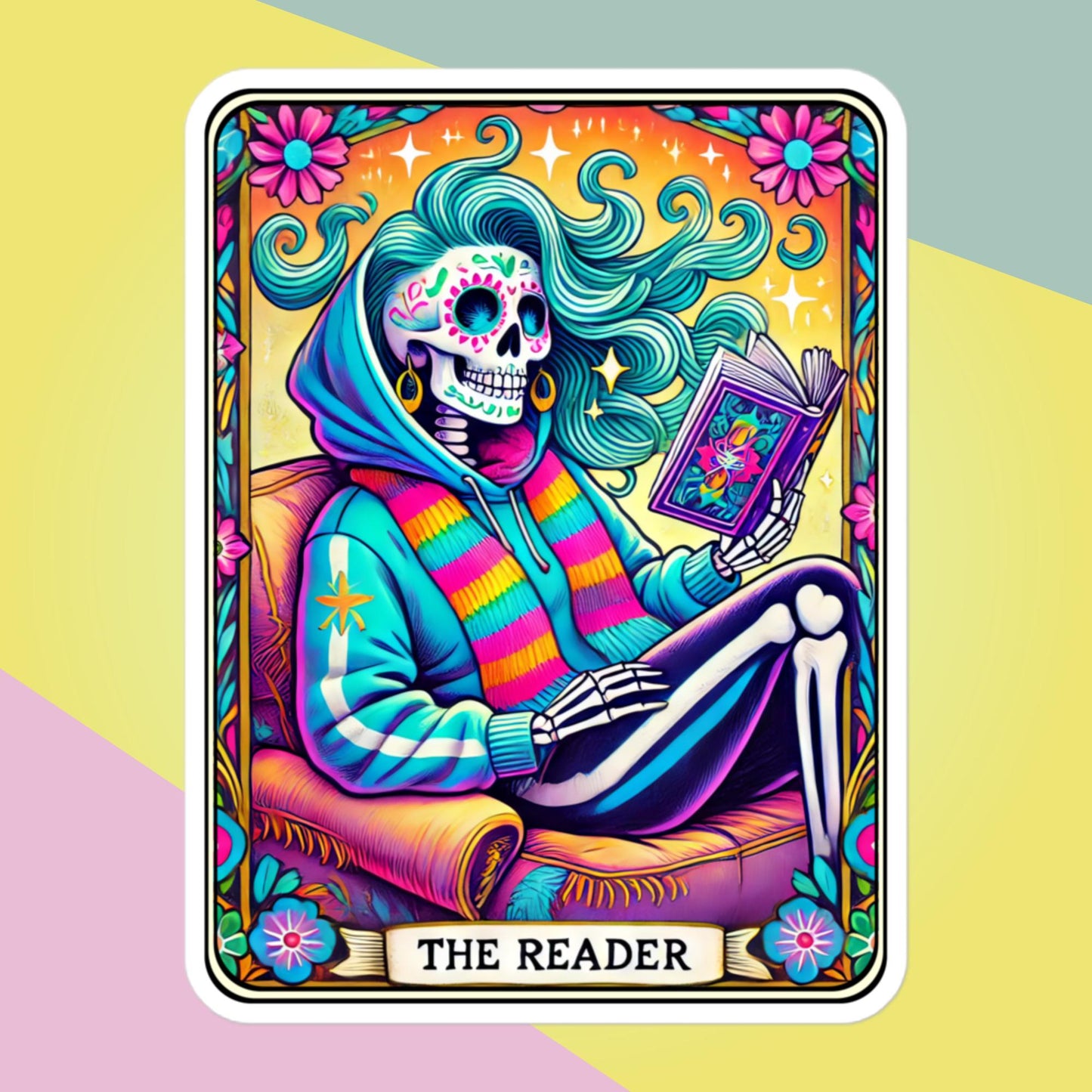 The Reader 2 Tarot stickers