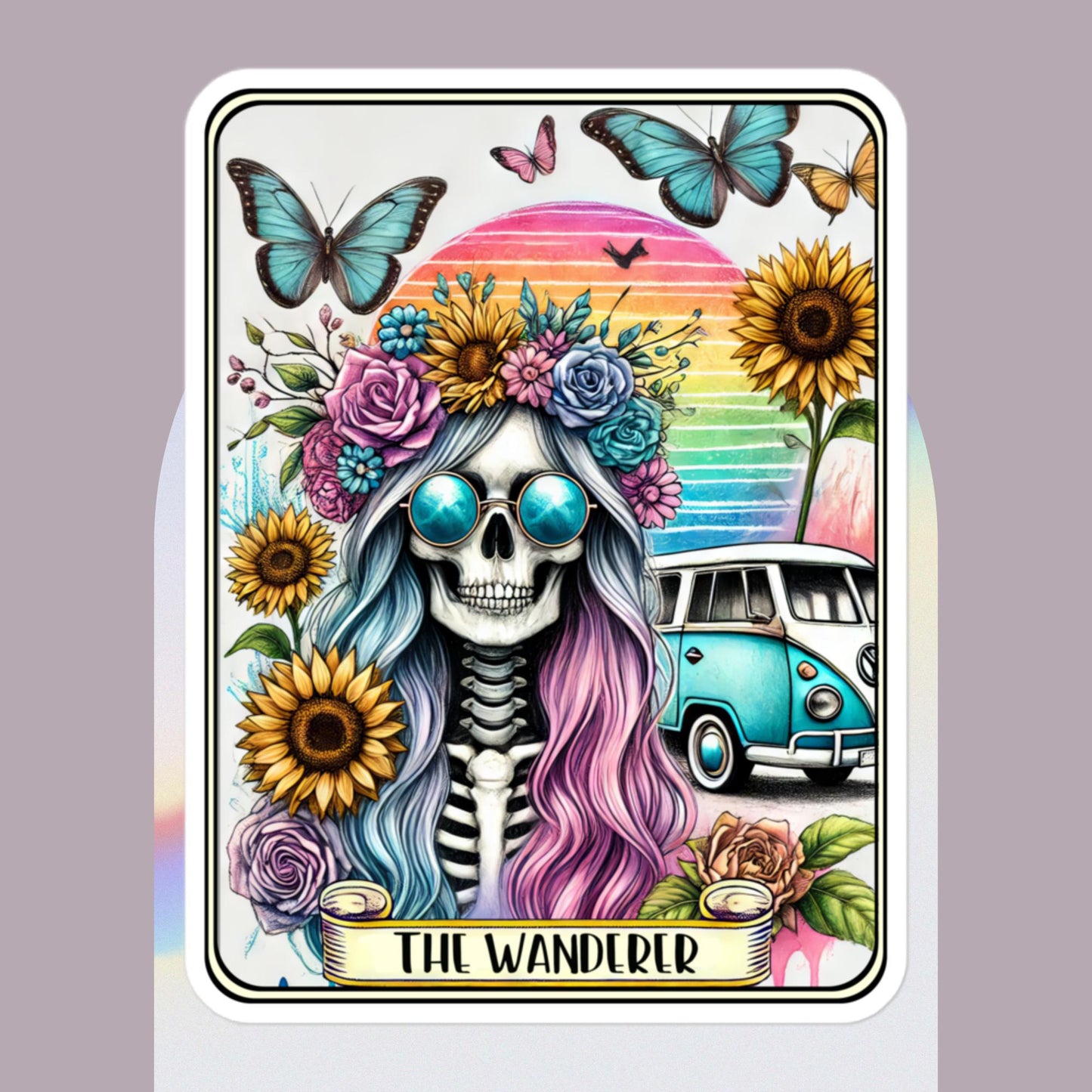 The Wanderer Tarot stickers