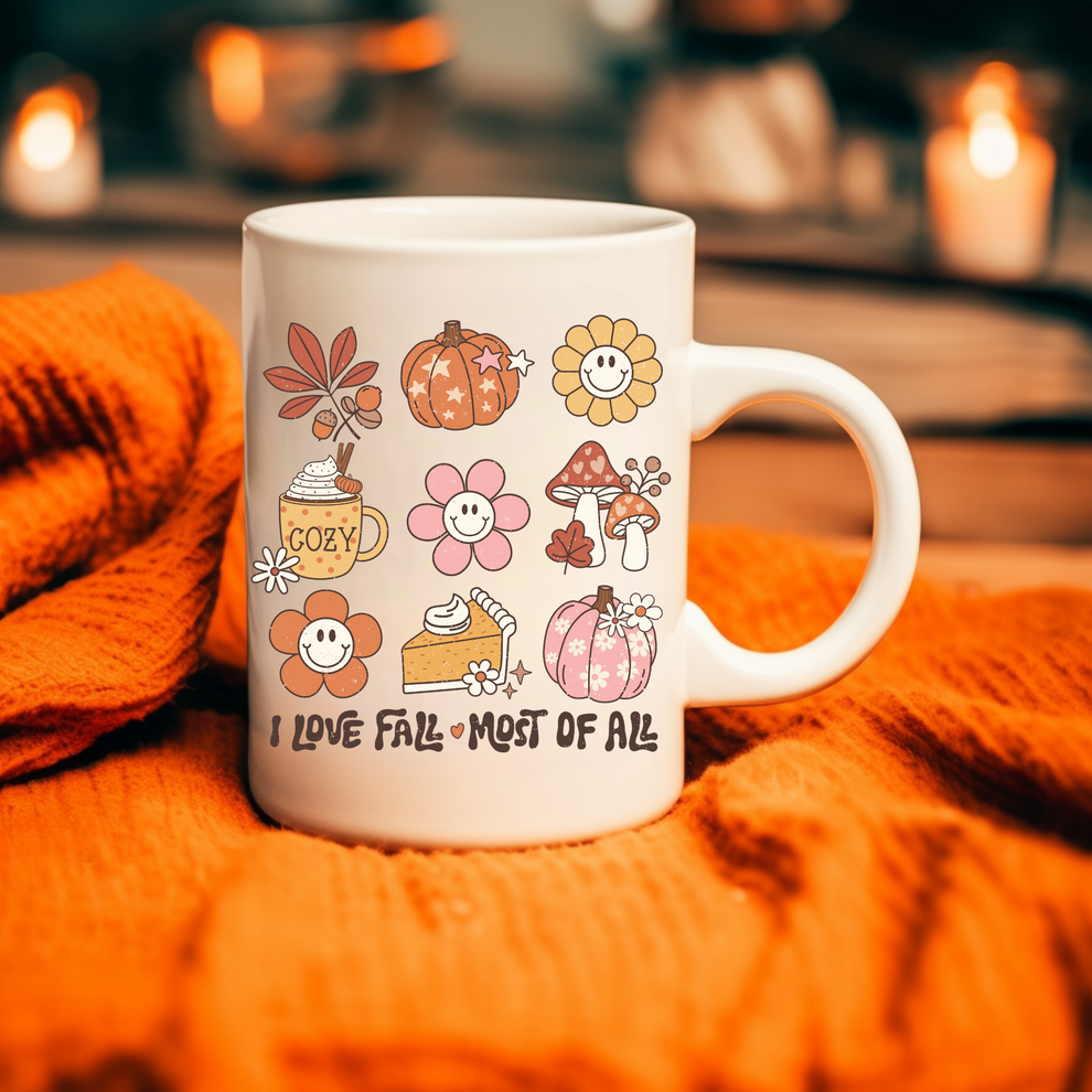 I Love Fall | Ready to Press | UV DTF