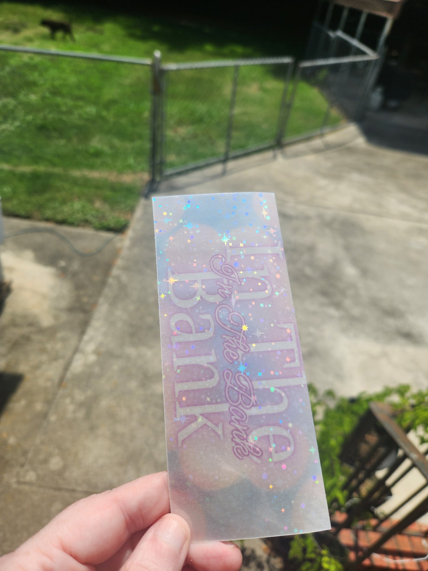 Blue Pink Daydream Money Placeholder | Cash Stuffing & Budgeting