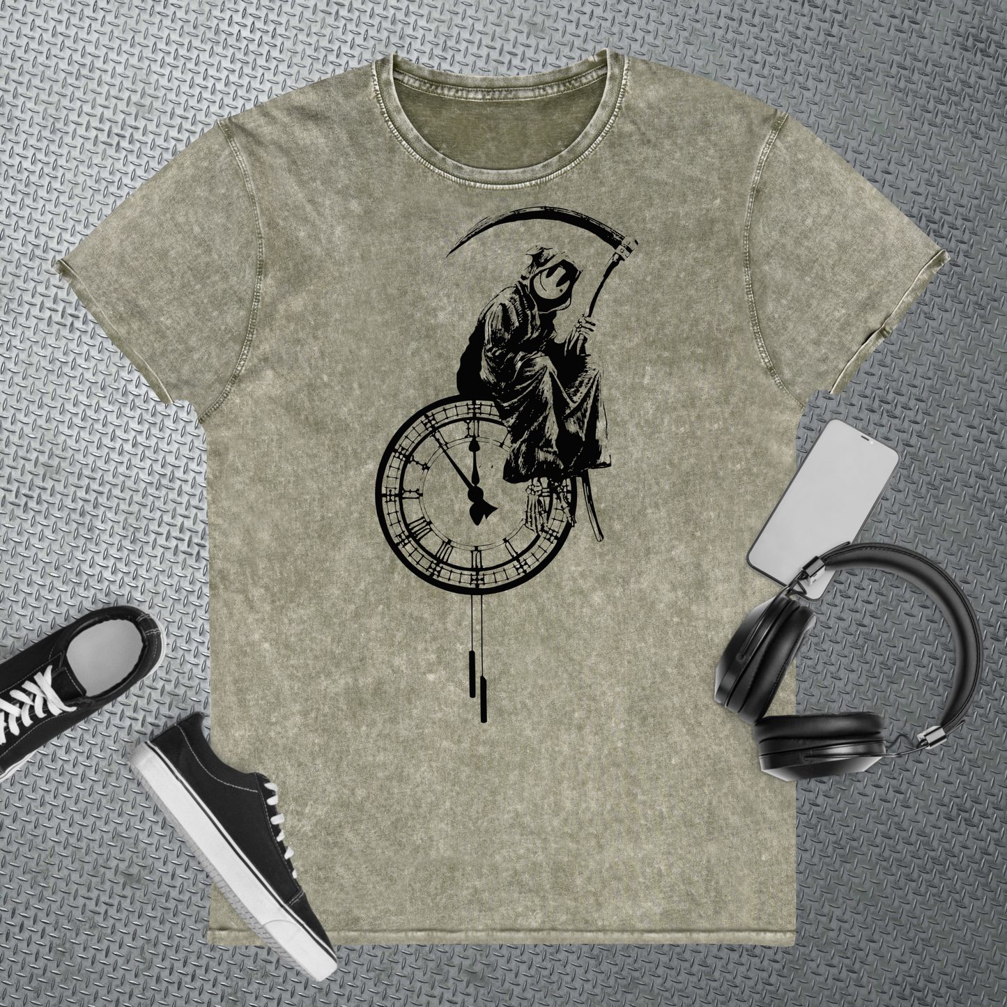 Grim Reaper | Art Inspired | Denim T-Shirt