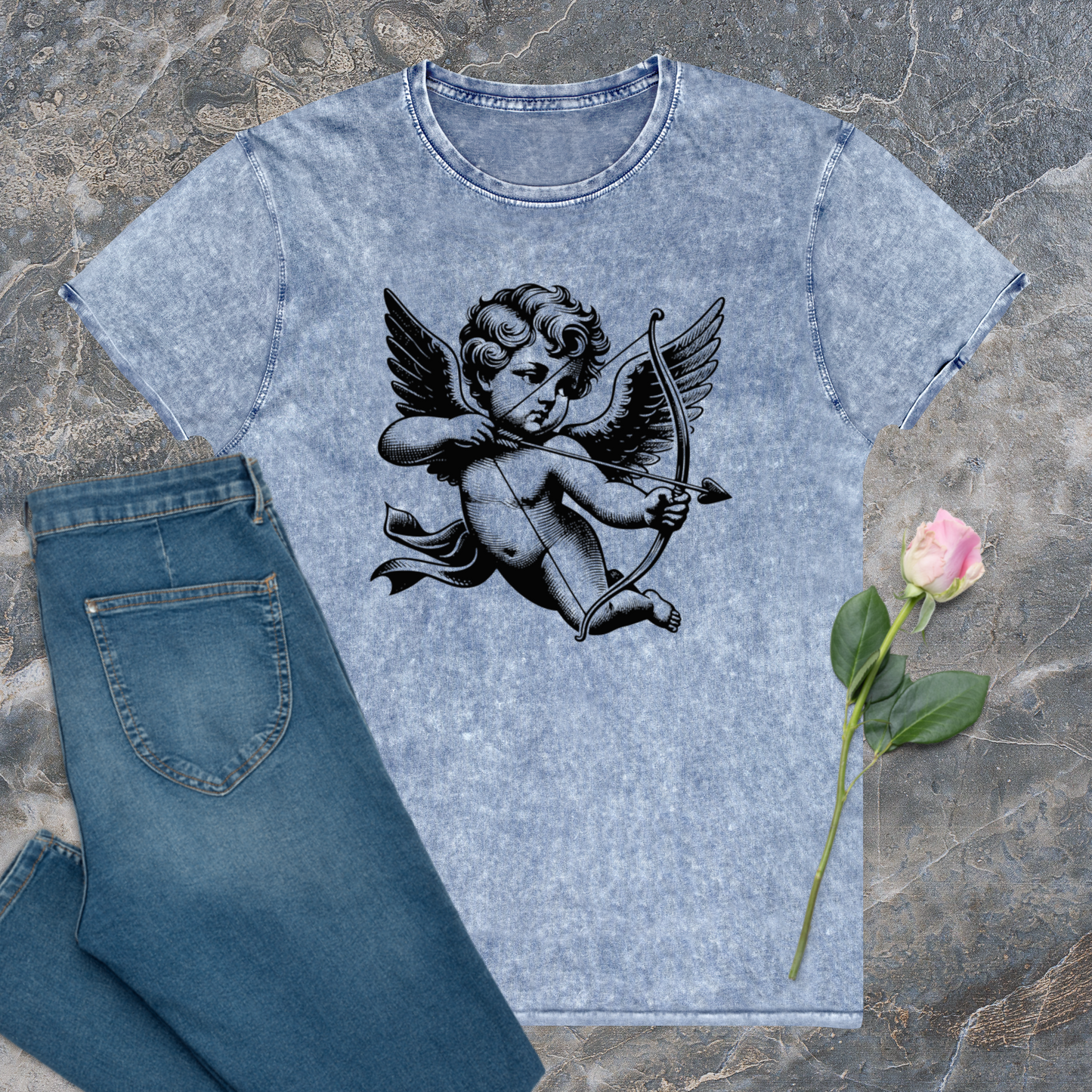 Angel Denim T-Shirt