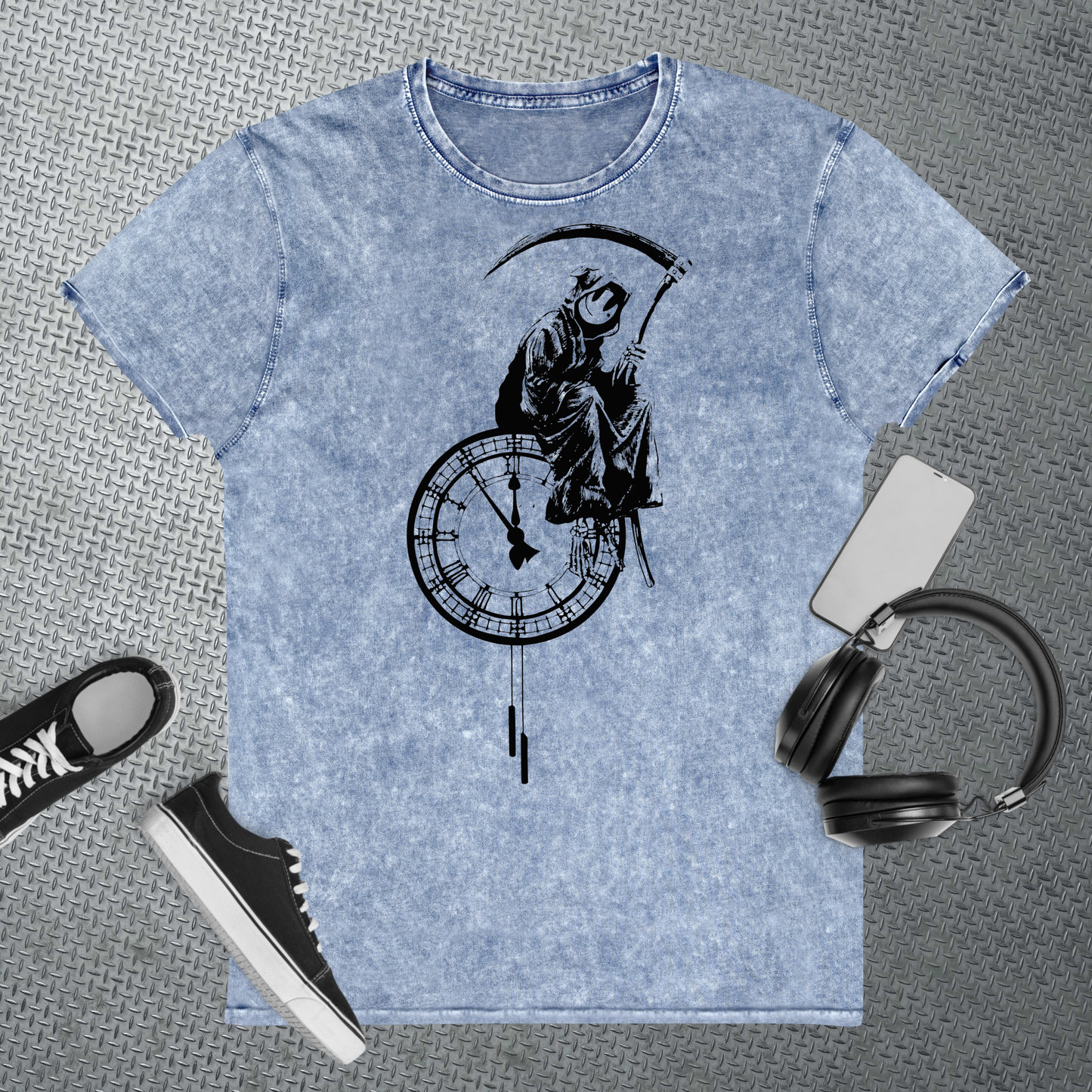 Grim Reaper | Art Inspired | Denim T-Shirt