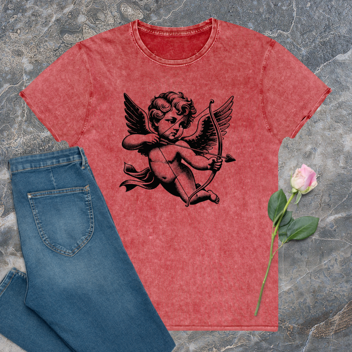 Angel Denim T-Shirt